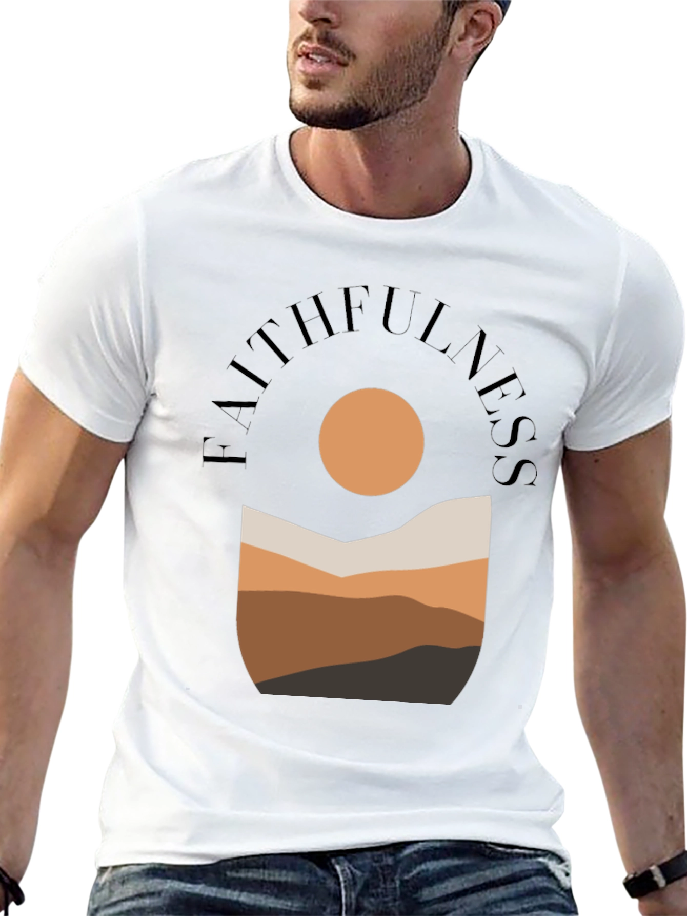 Faithfulness Mountain Graphic Tee