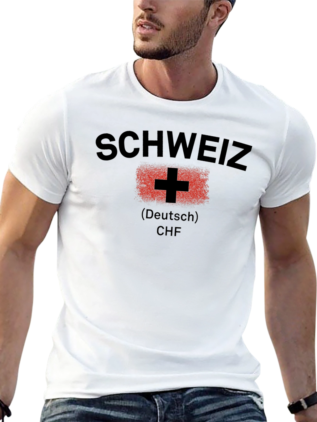 Schweiz Flag T-Shirt - Swiss Pride