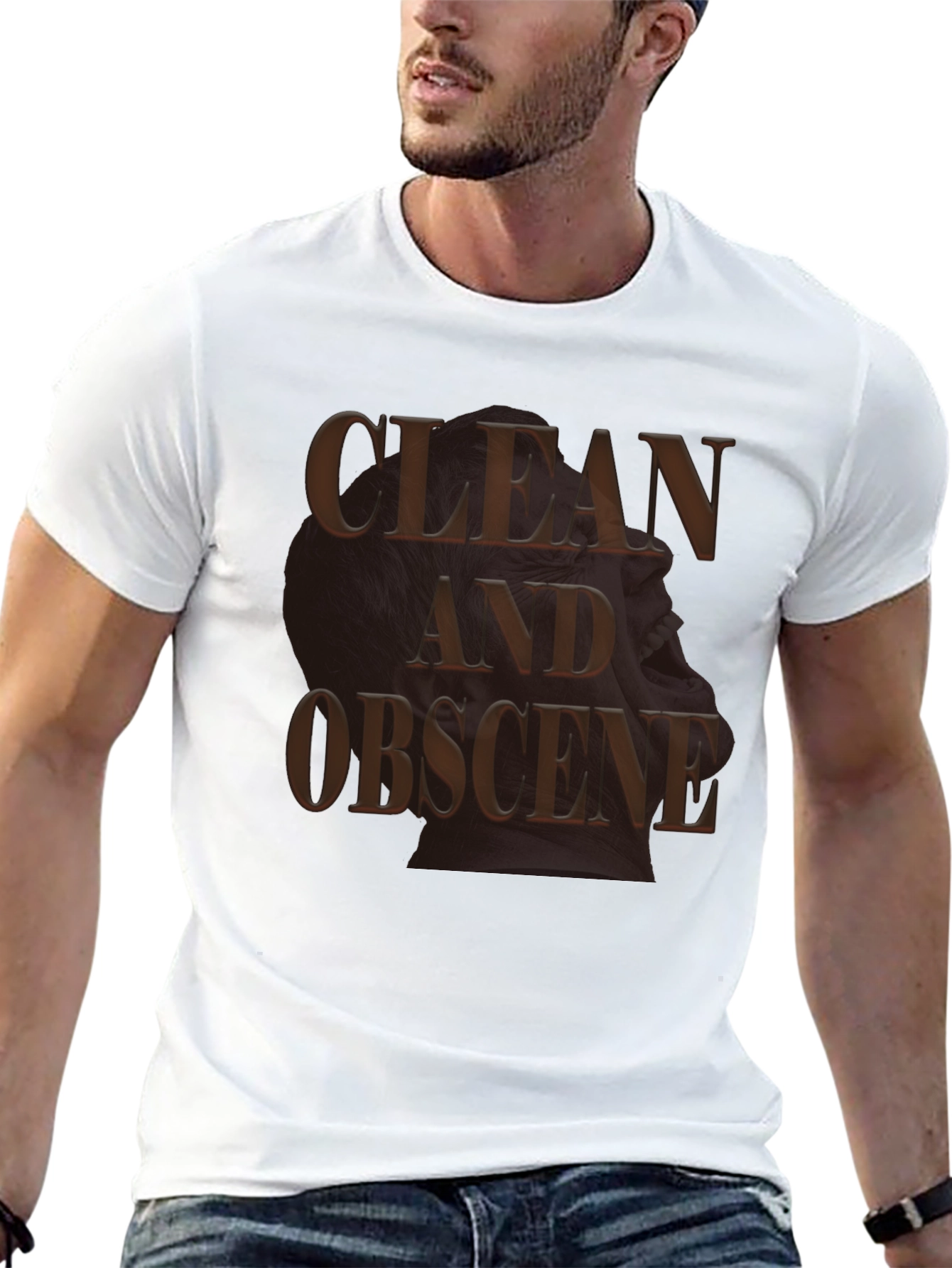 Clean and Obscene T-Shirt - Edgy Graphic Tee