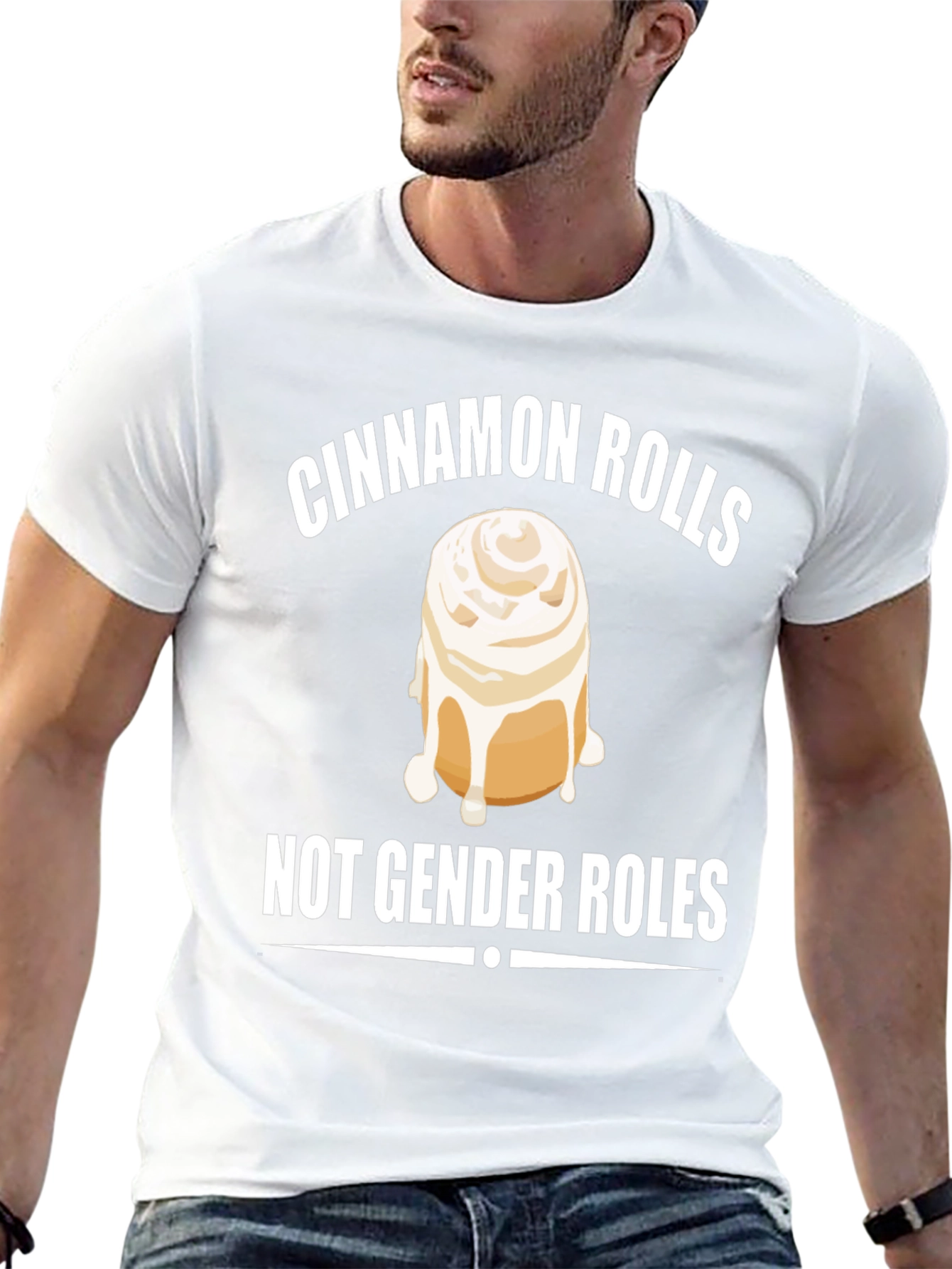 Cinnamon Rolls Not Gender Roles T-Shirt