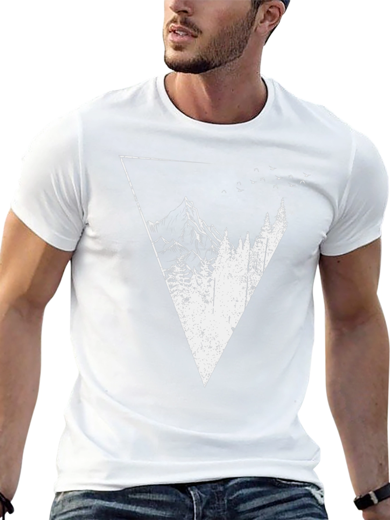 Mountain Graphic Tee - Adventure Awaits