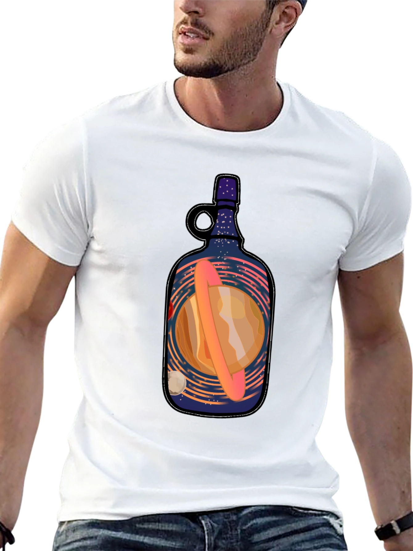 Galaxy Bottle Graphic Tee