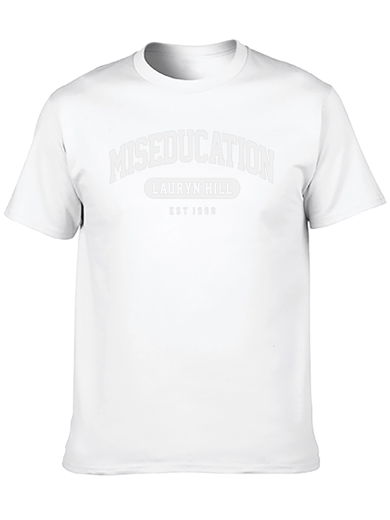 Miseducation Lauryn Hill Black Graphic Tee