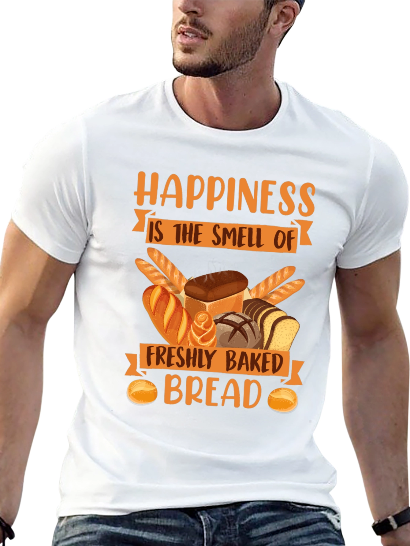 Happiness is Bread T-Shirt