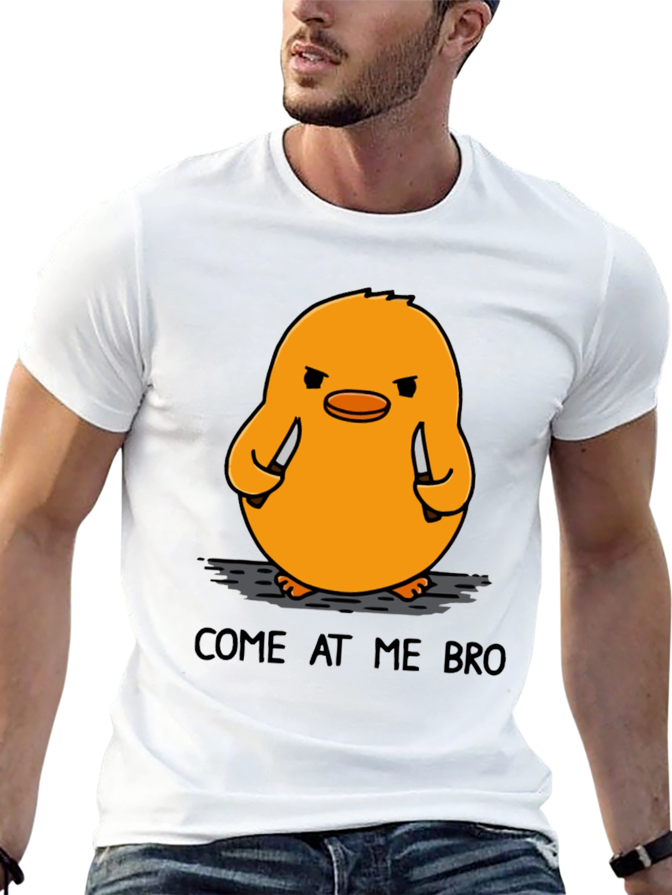 Come At Me Bro Funny Chicken T-Shirt