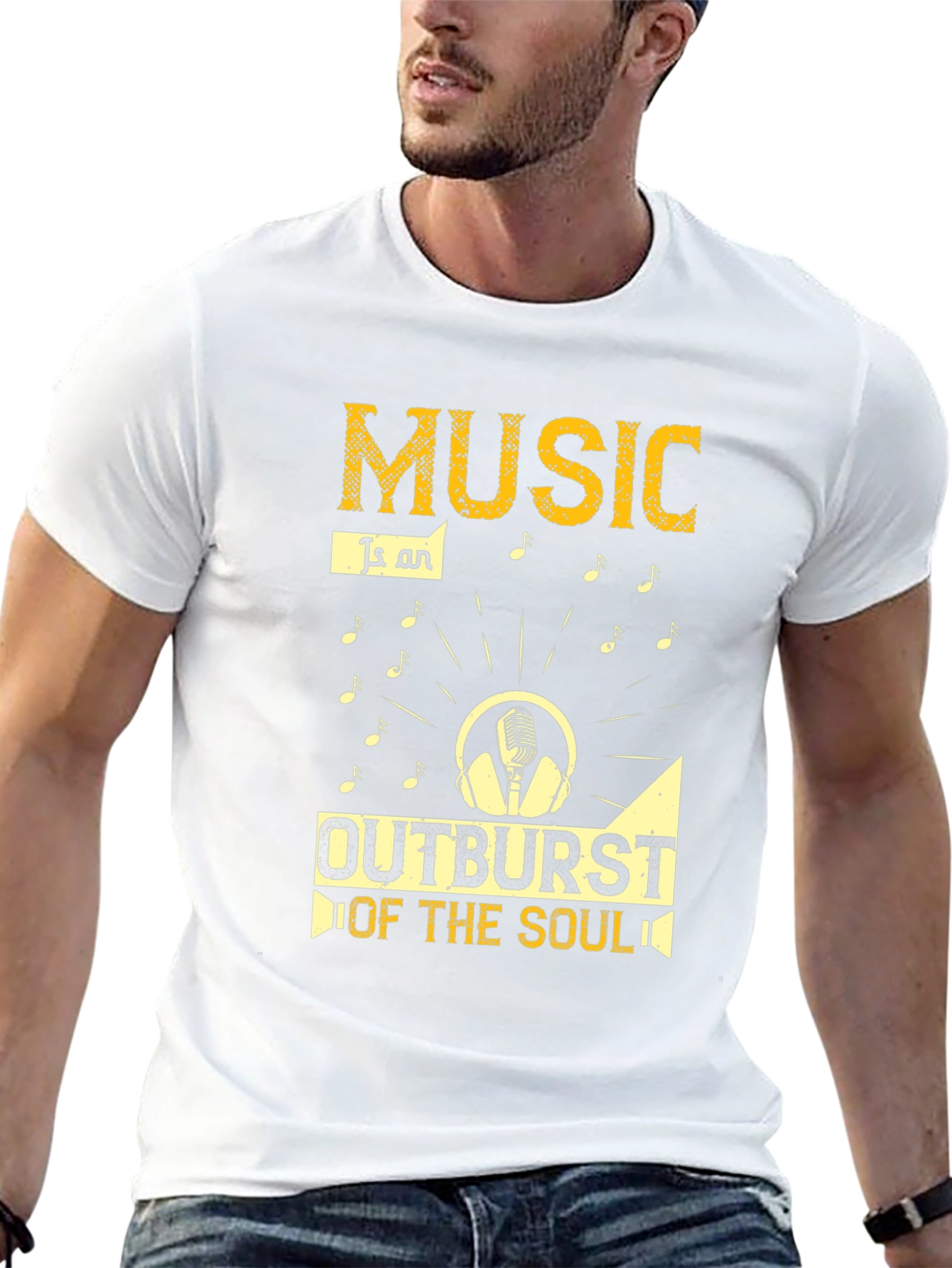 Music Outburst of the Soul Graphic T-Shirt