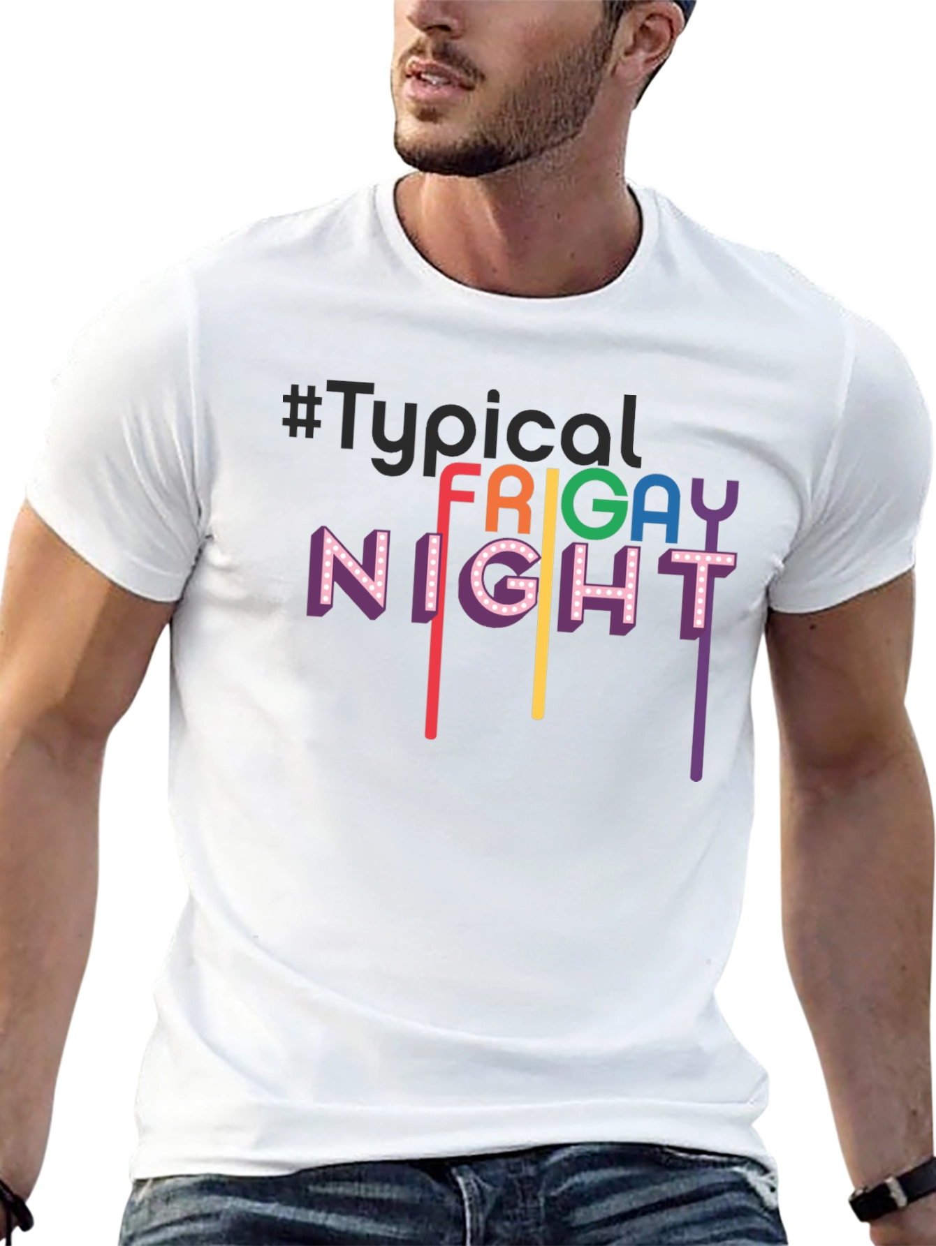 Frigay Night T-Shirt - Unisex Black Tee