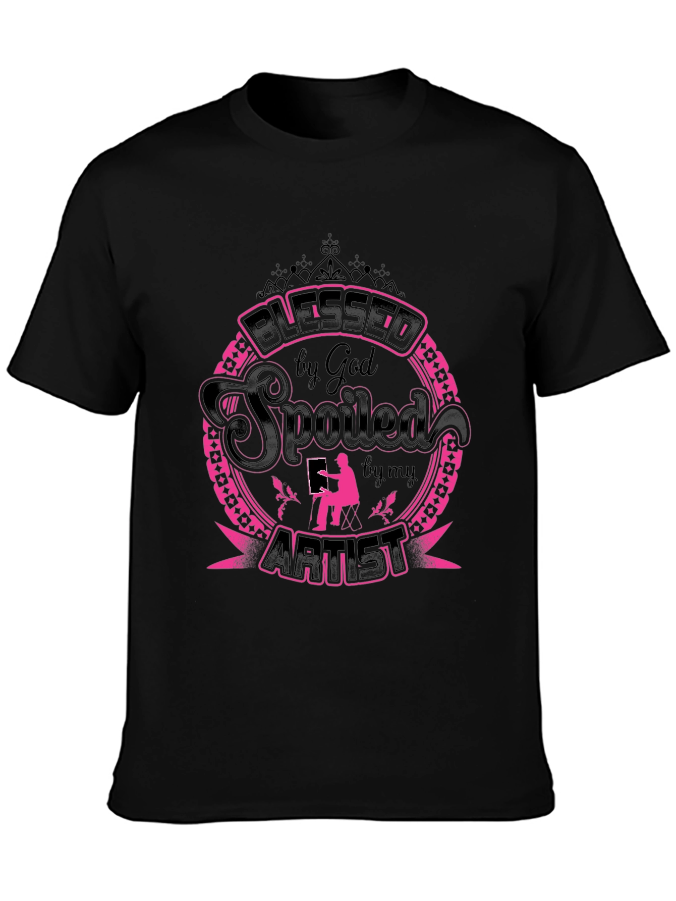 Blessed & Spoiled by Artist Graphic T-Shirt