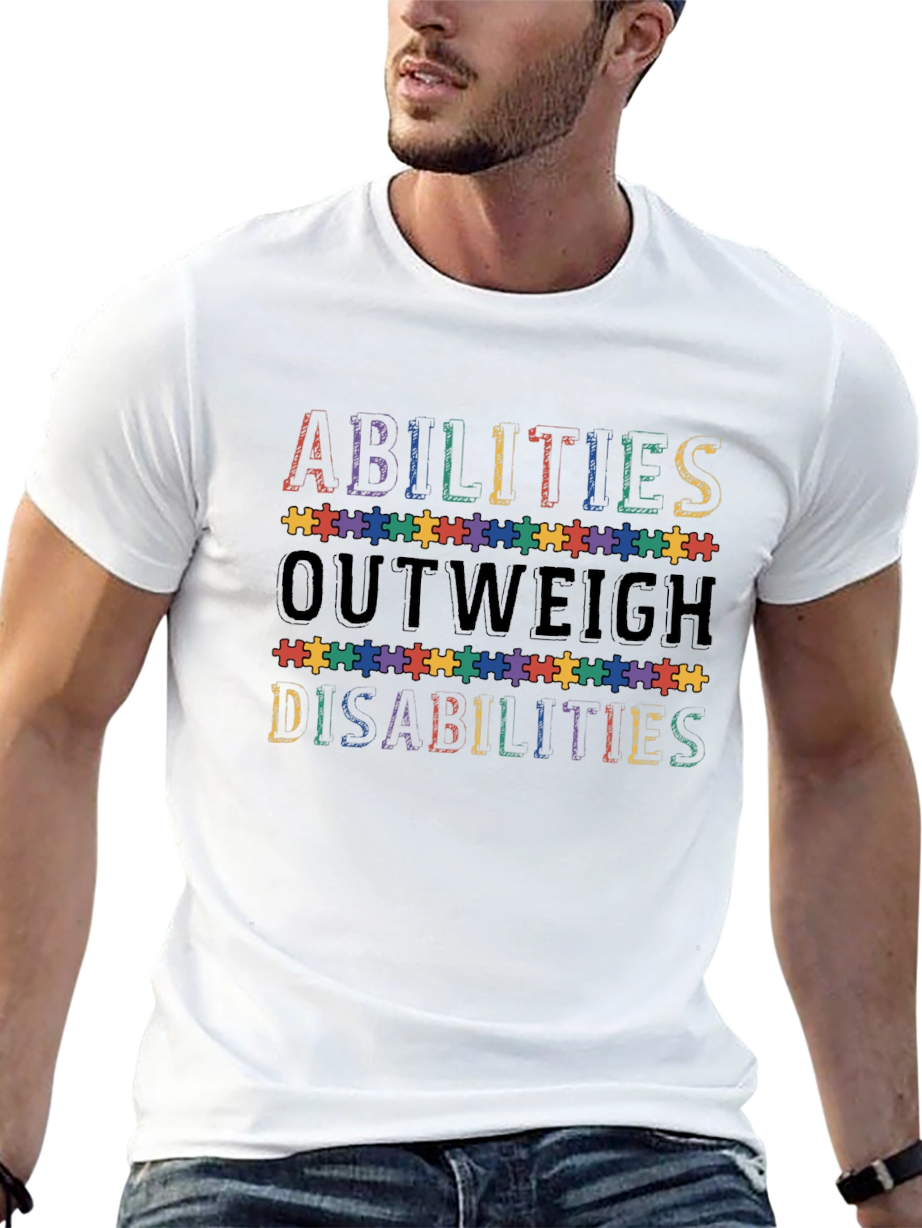 Abilities Outweigh Disabilities T-Shirt