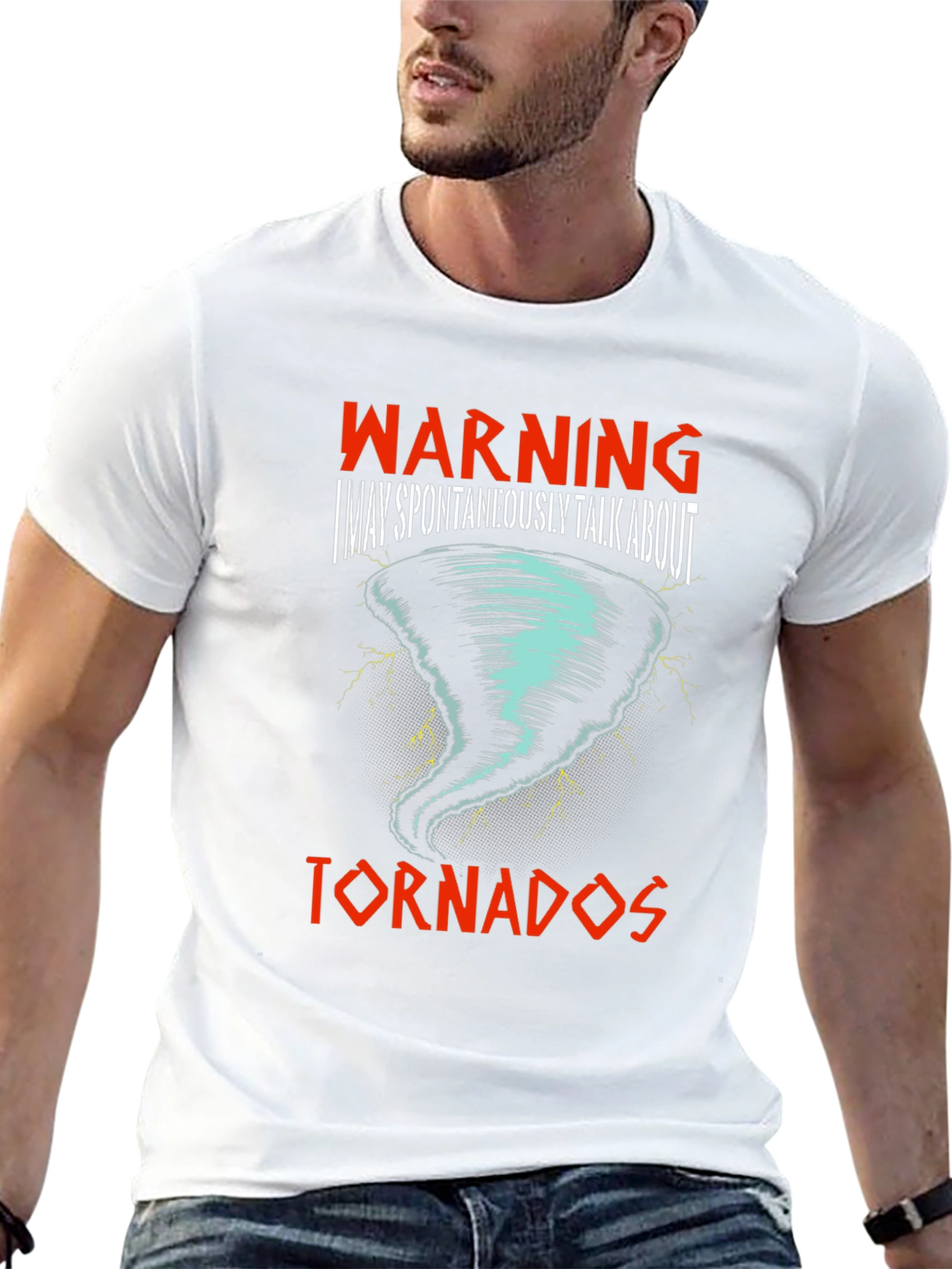 Warning: I May Talk About Tornadoes T-Shirt