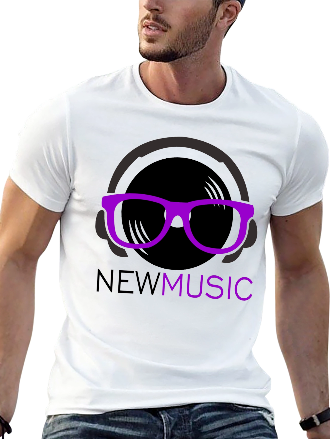 New Music Graphic T-Shirt