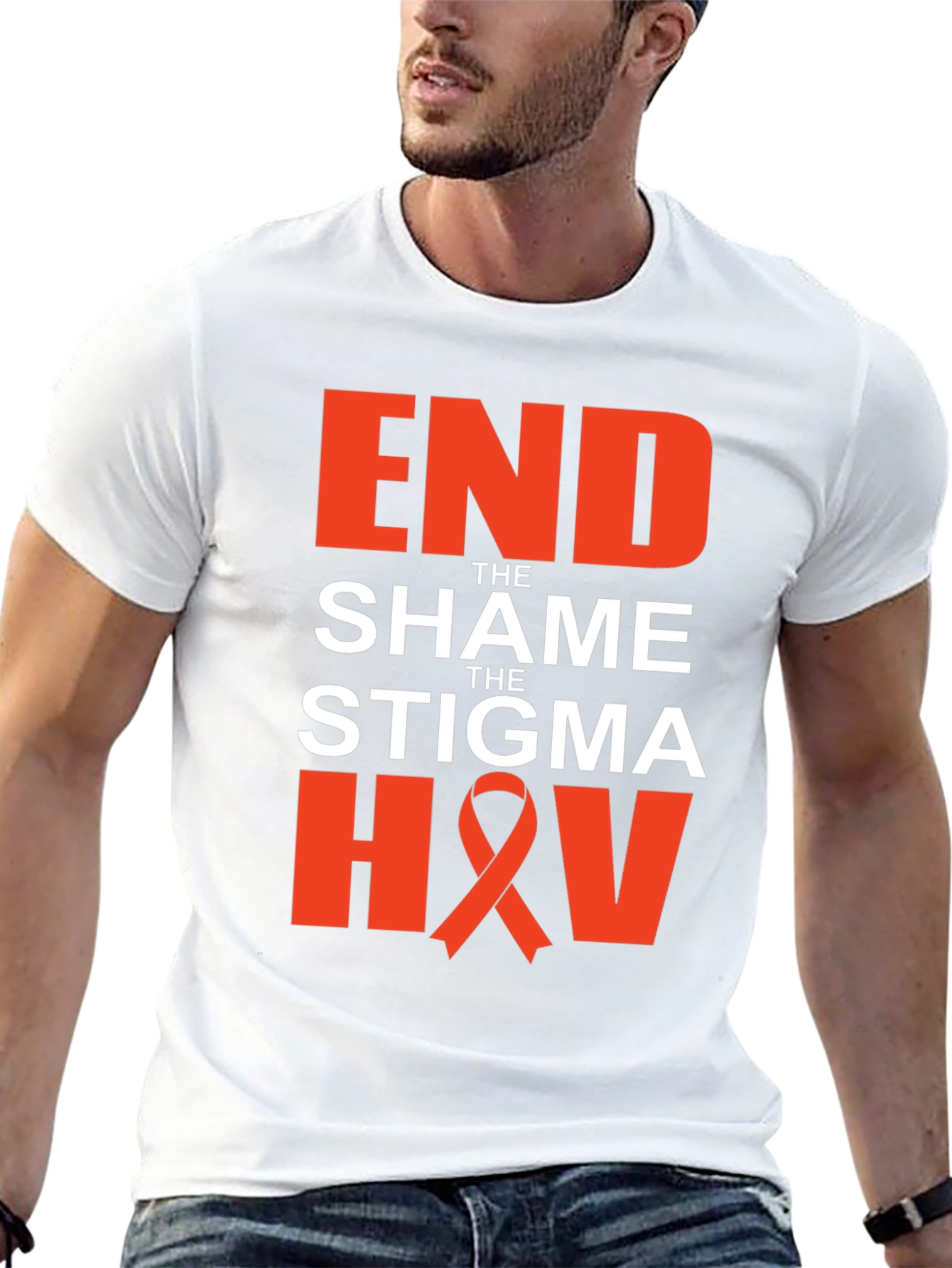 End Shame HIV Awareness T-Shirt