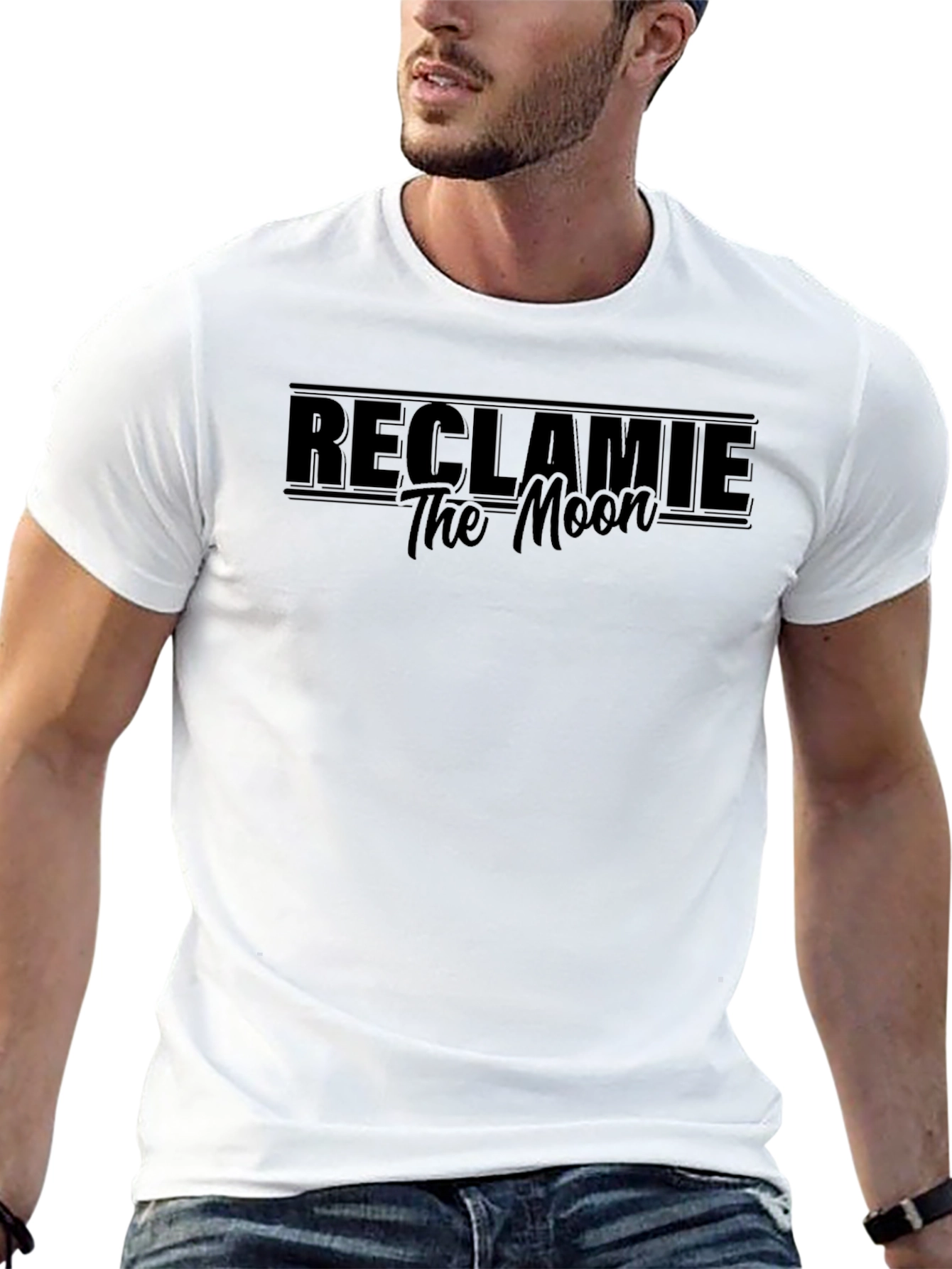 Reclaim The Moon Black T-Shirt