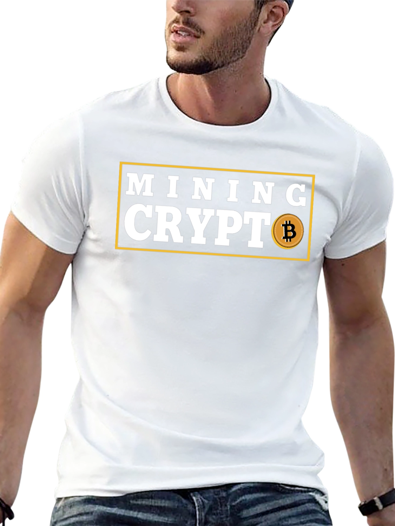 Mining Crypto Bitcoin T-Shirt