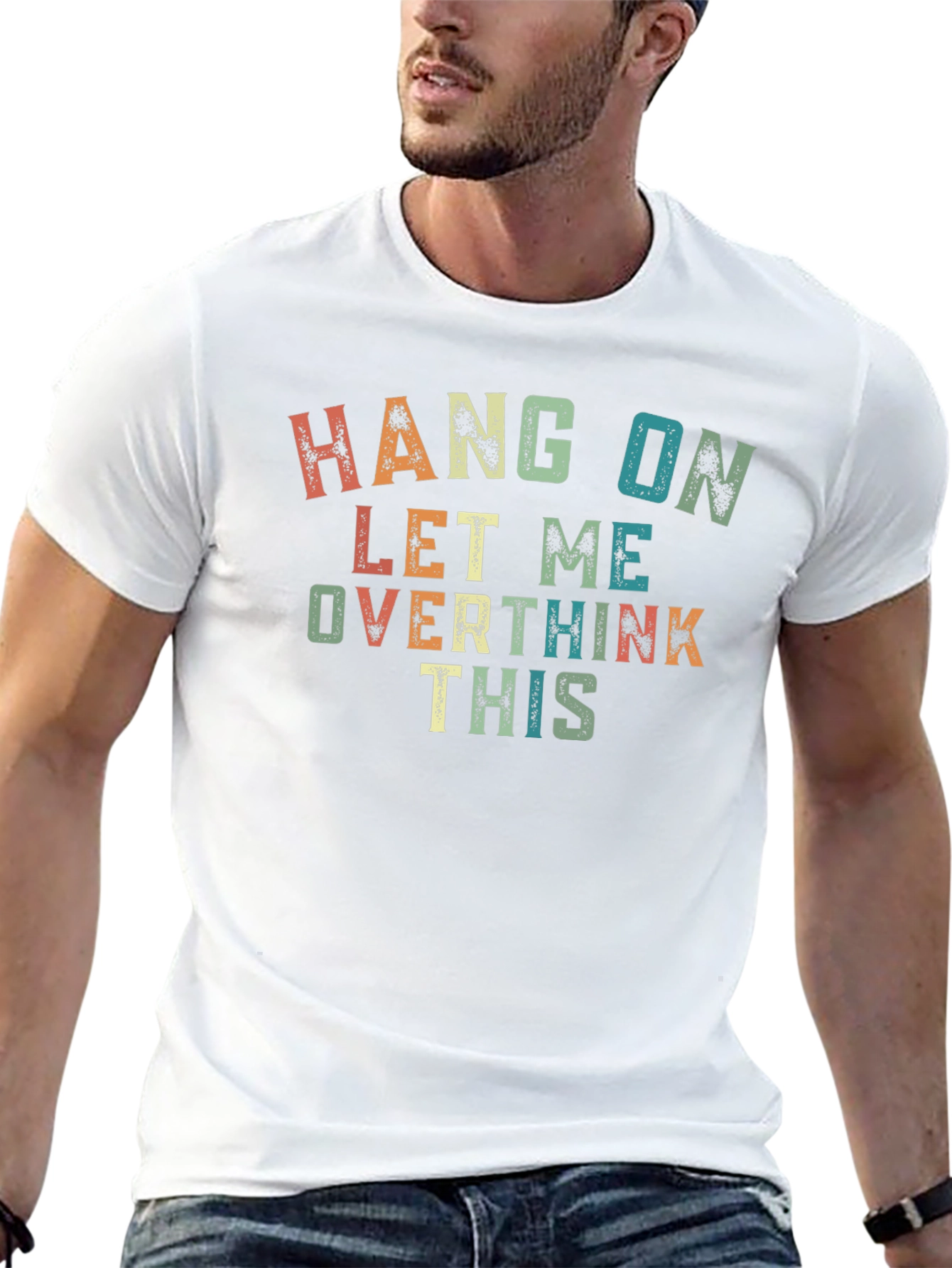 Overthinker Graphic T-Shirt - Funny Casual Tee