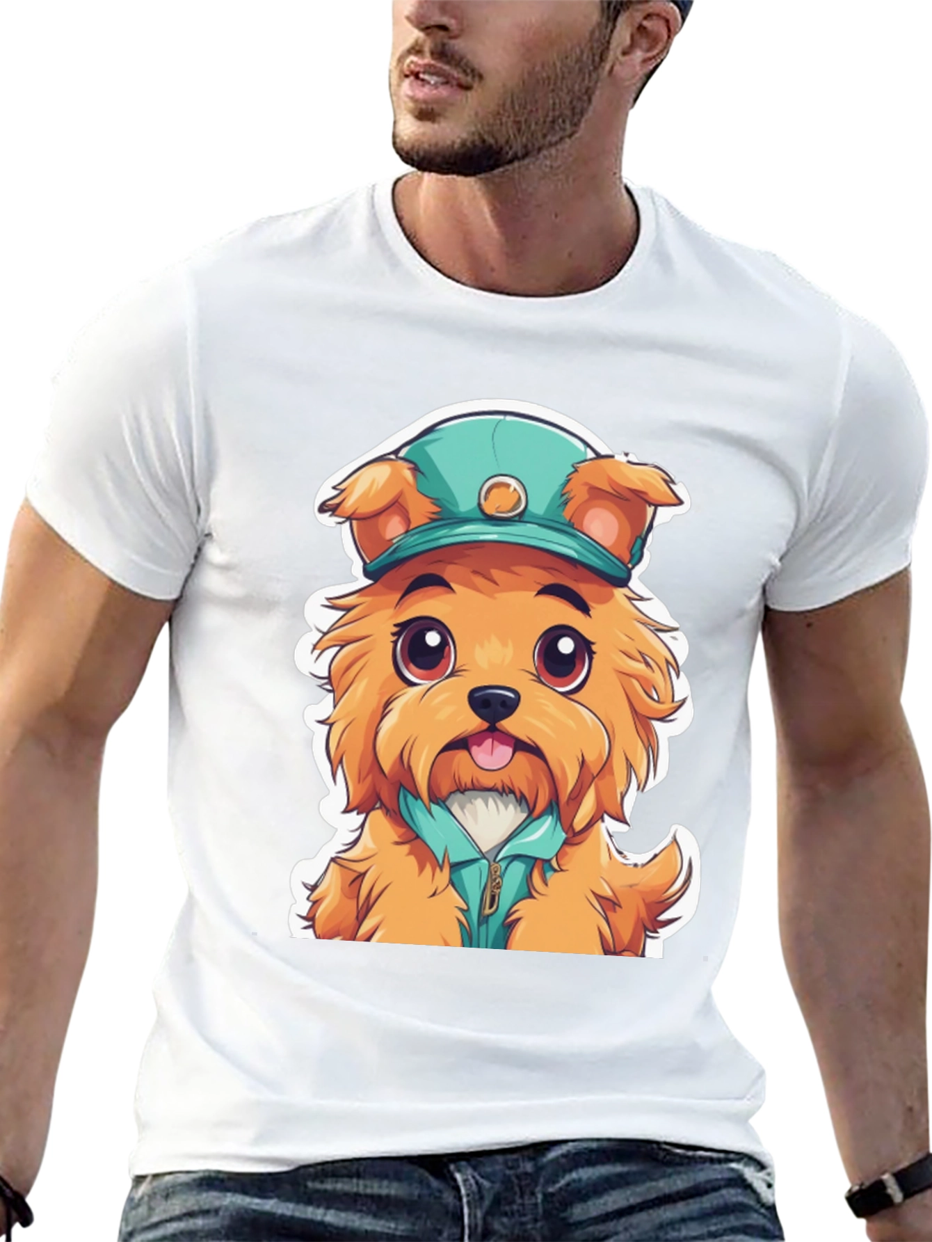 Cartoon Dog T-Shirt