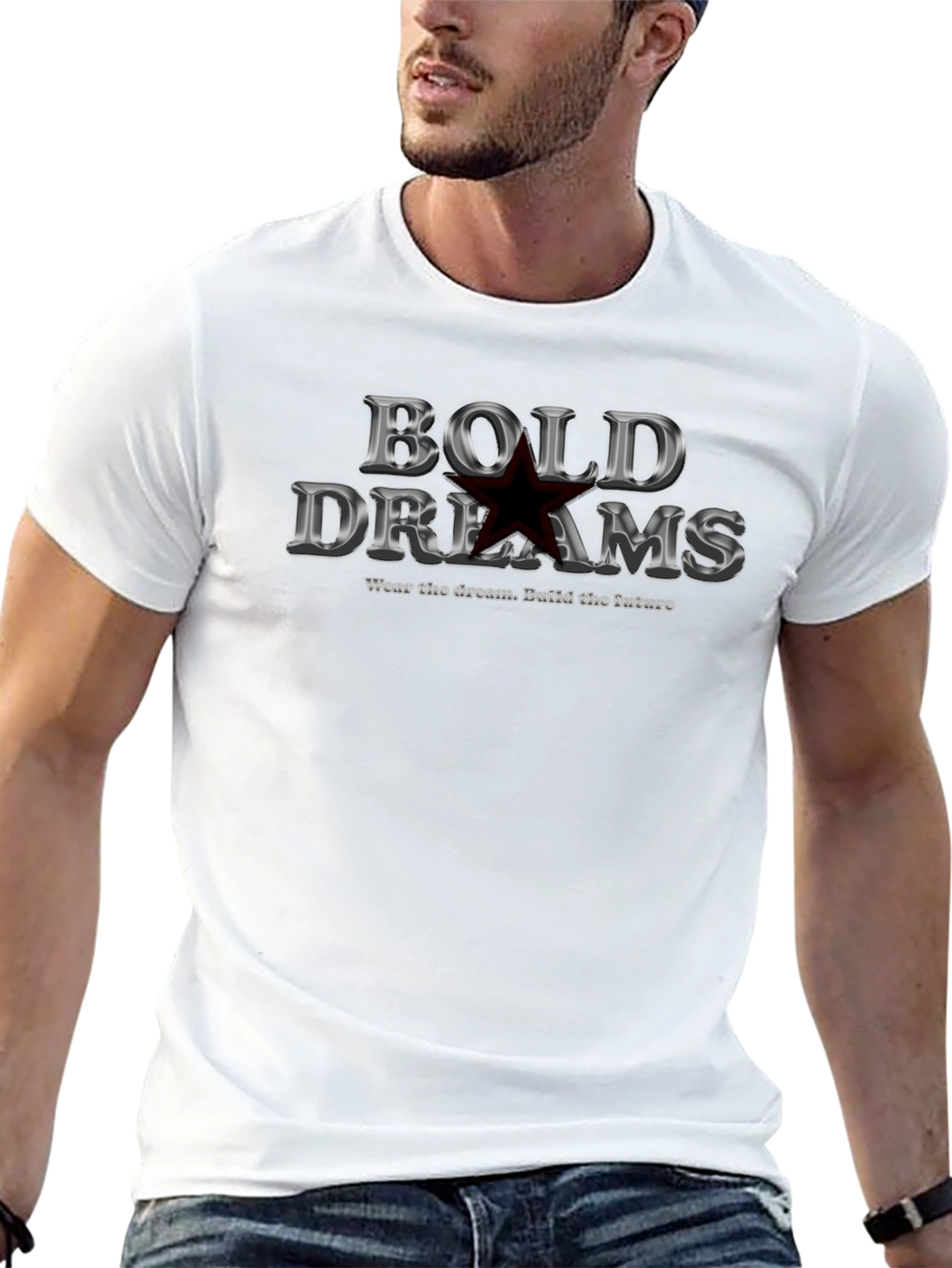 Bold Dreams Graphic Print T-Shirt