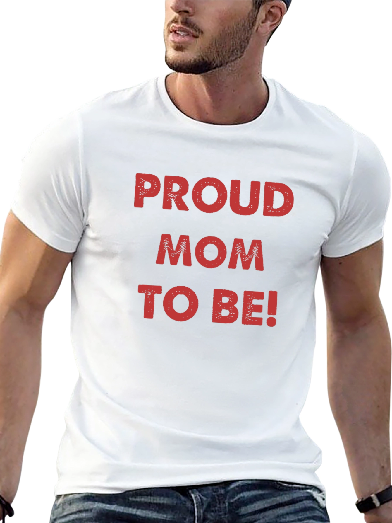 Proud Mom To Be T-Shirt New Expecting Mother Tee