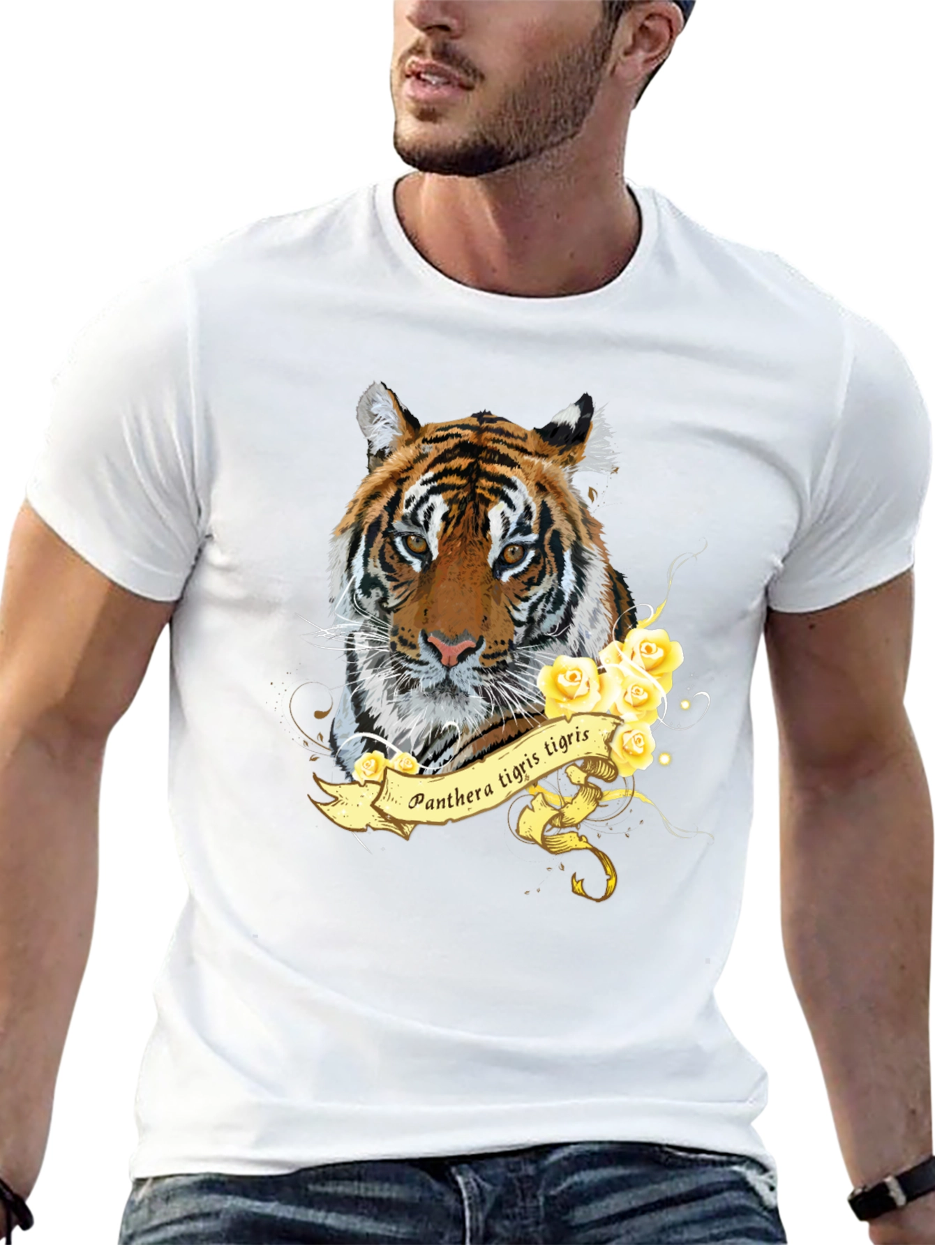 Tiger T-Shirt - Panthera Tigris Tigris Design