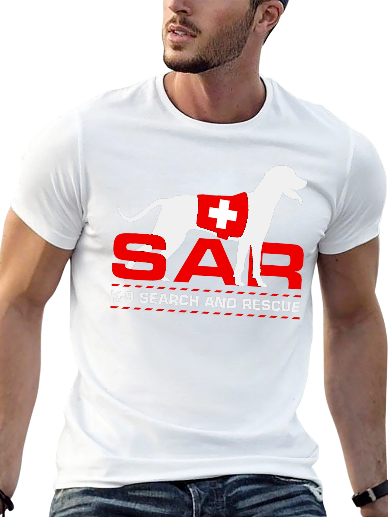 SAR K-9 Search and Rescue Dog T-Shirt