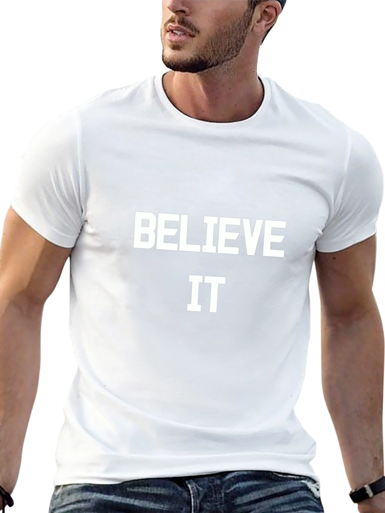 Believe It Black T-Shirt
