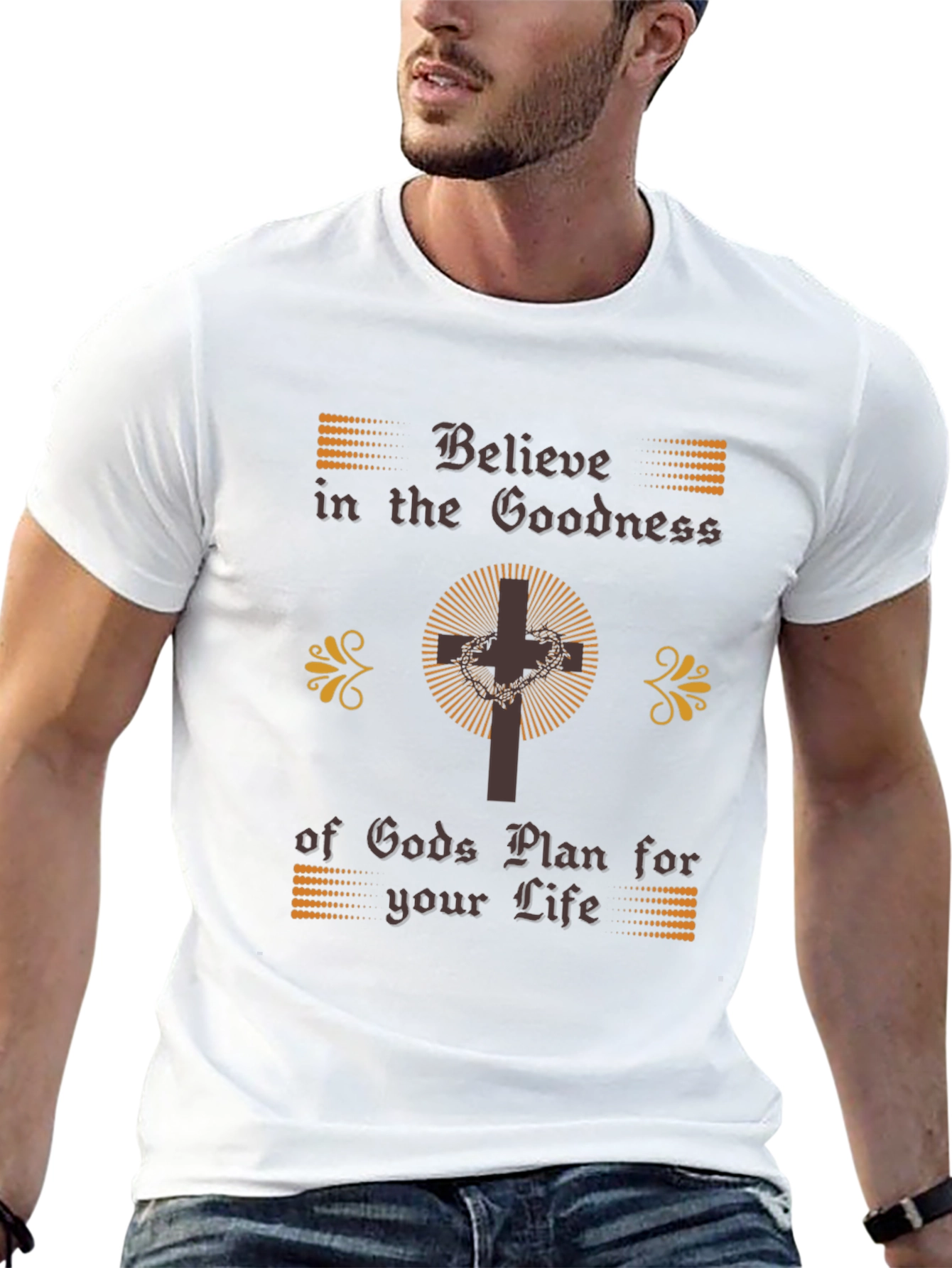 Believe in Goodness Graphic Tee Christian Inspired