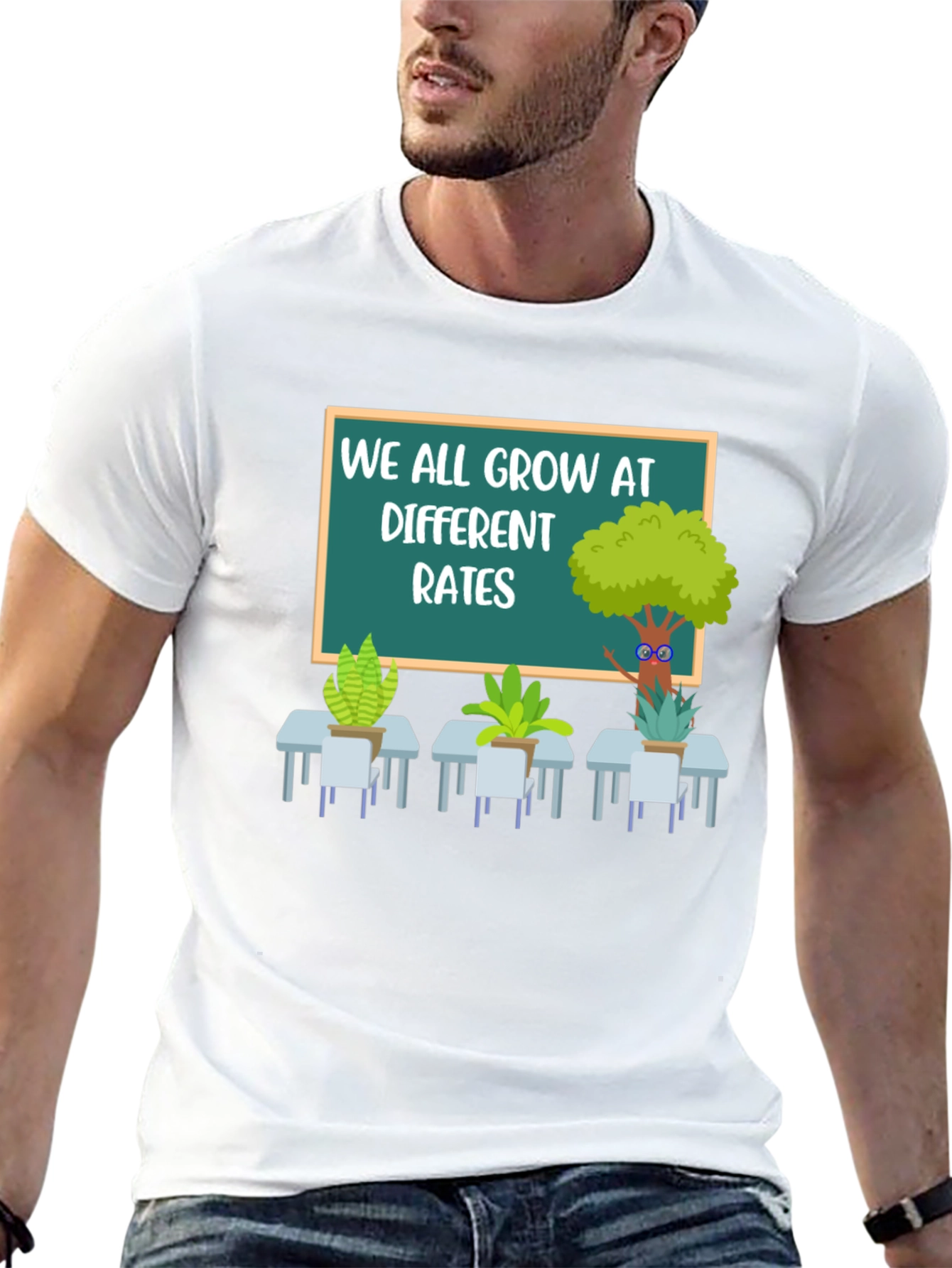 We All Grow at Different Rates T-Shirt