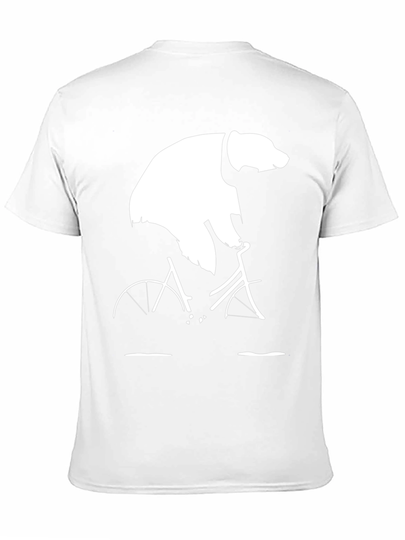 Bear on Bike Graphic Tee
