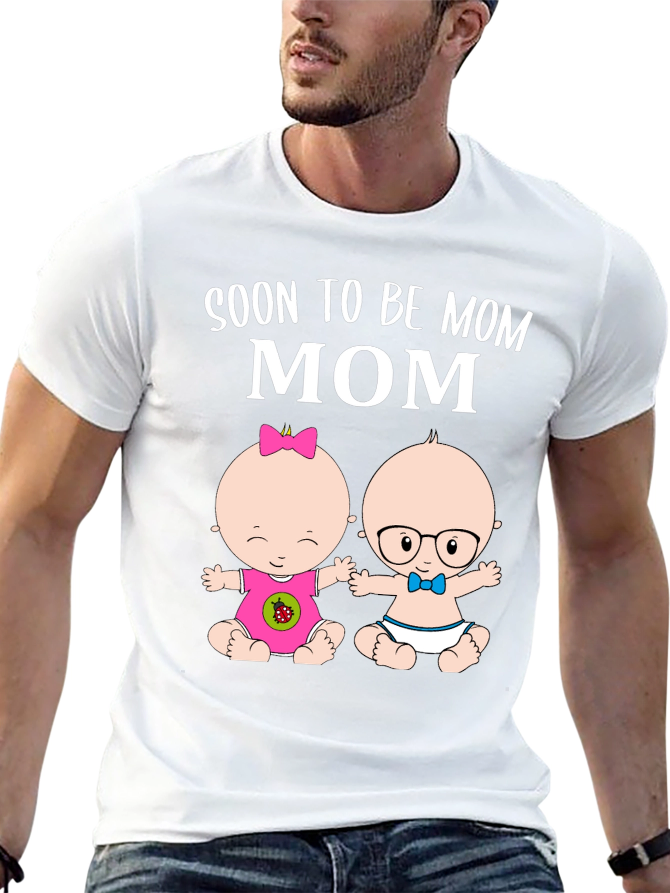 Soon to Be Mom Matching Pregnancy T-Shirt
