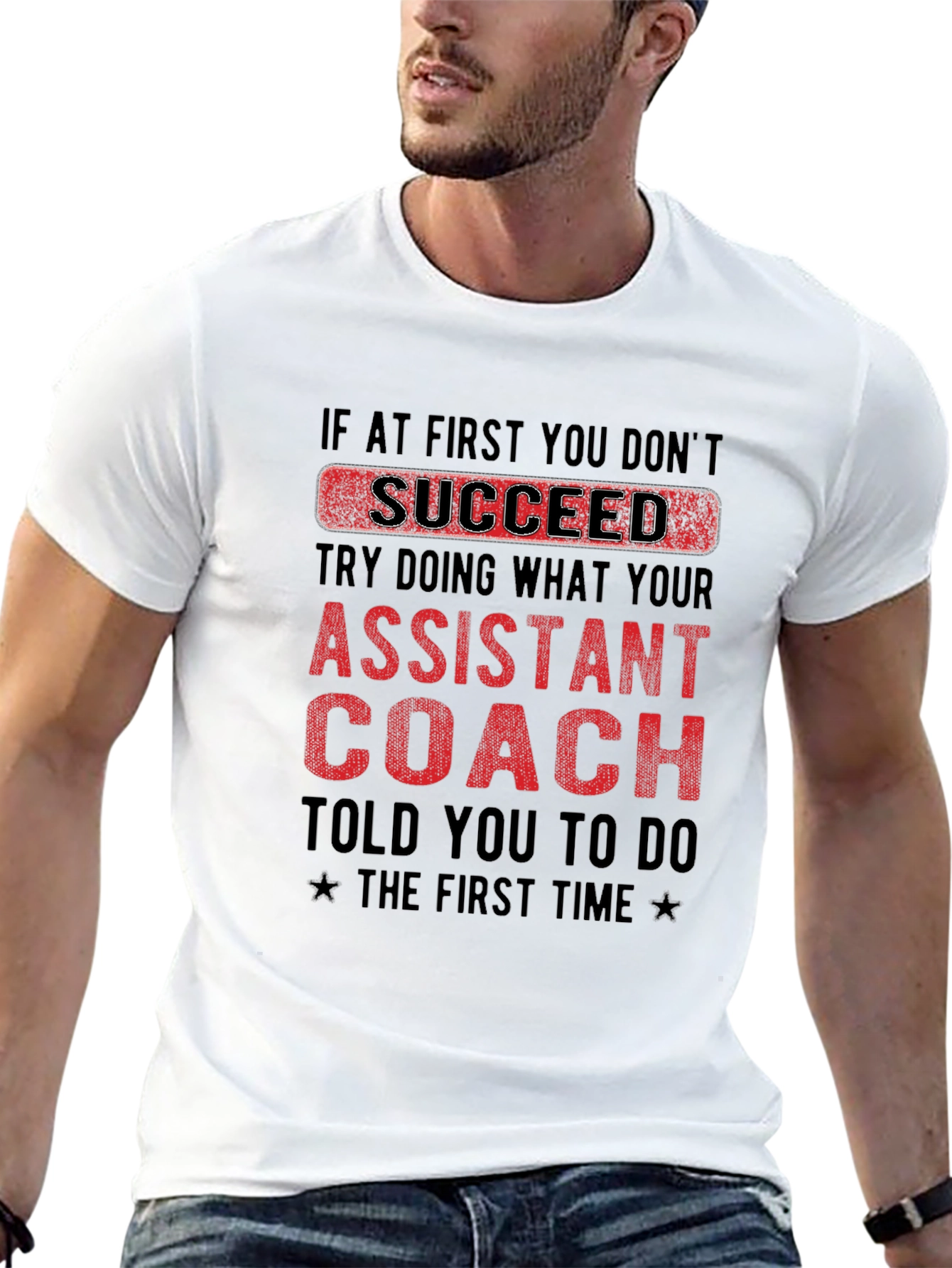 Assistant Coach T-Shirt Funny Slogan