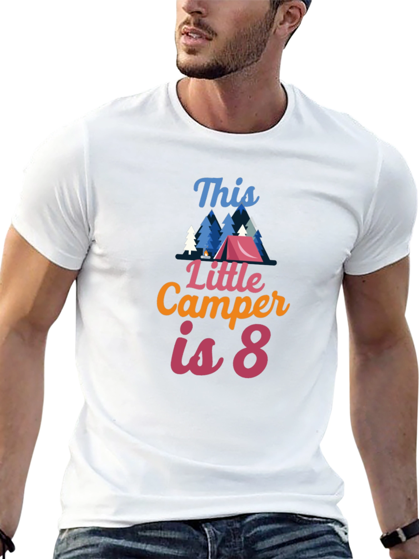 This Little Camper is 8 T-Shirt