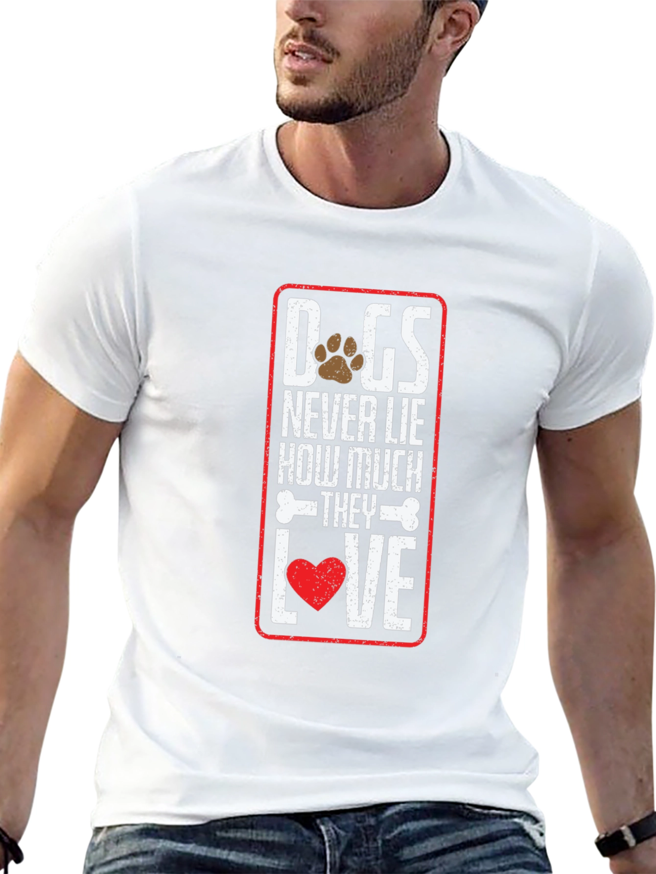 Dog Lover T-Shirt: Never Lie How Much They Love