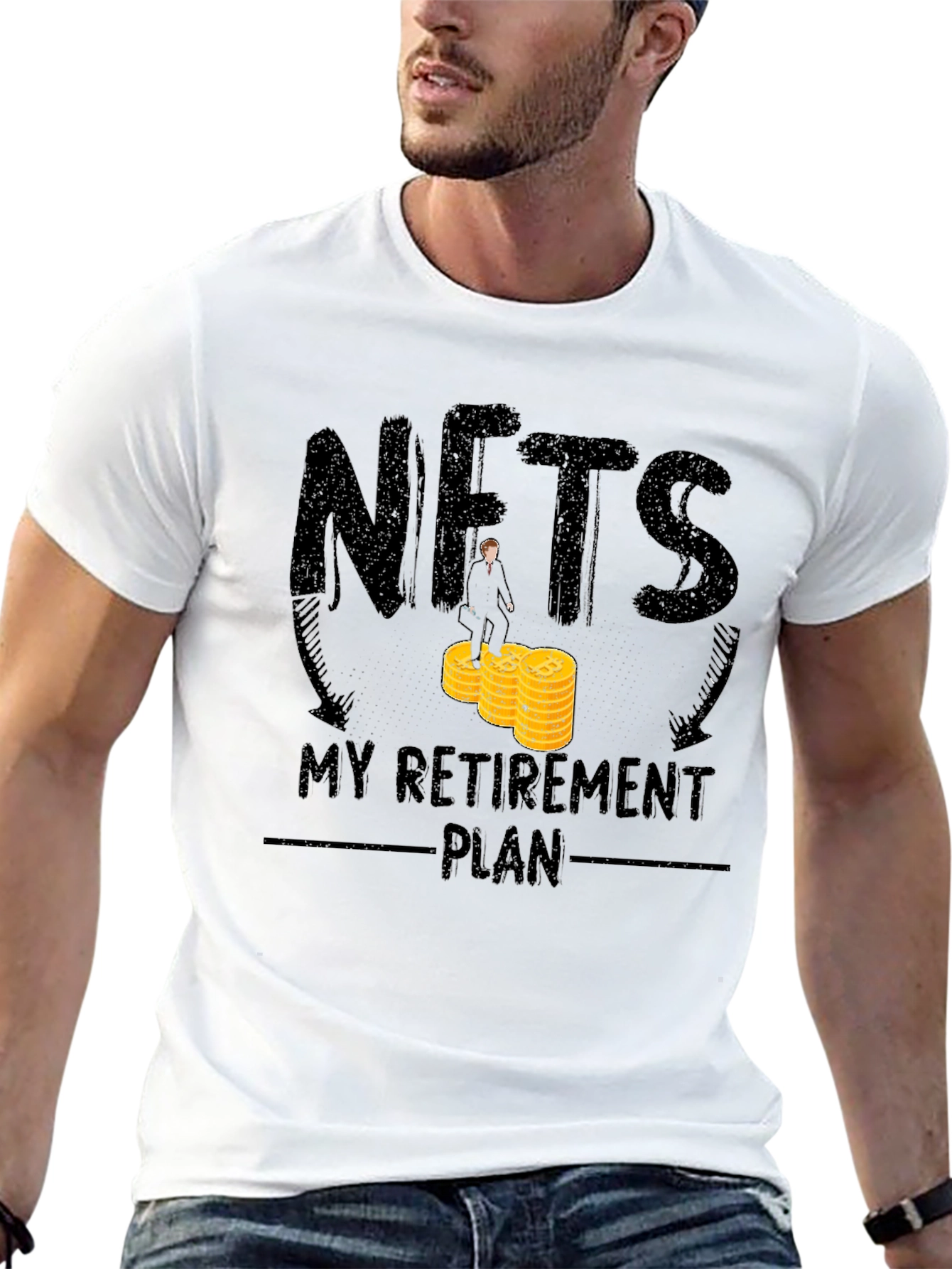 NFTs My Retirement Plan Graphic T-Shirt