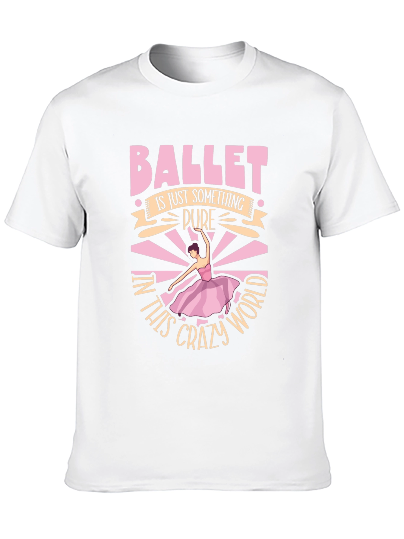 Ballet Pure in Crazy World Graphic T-Shirt