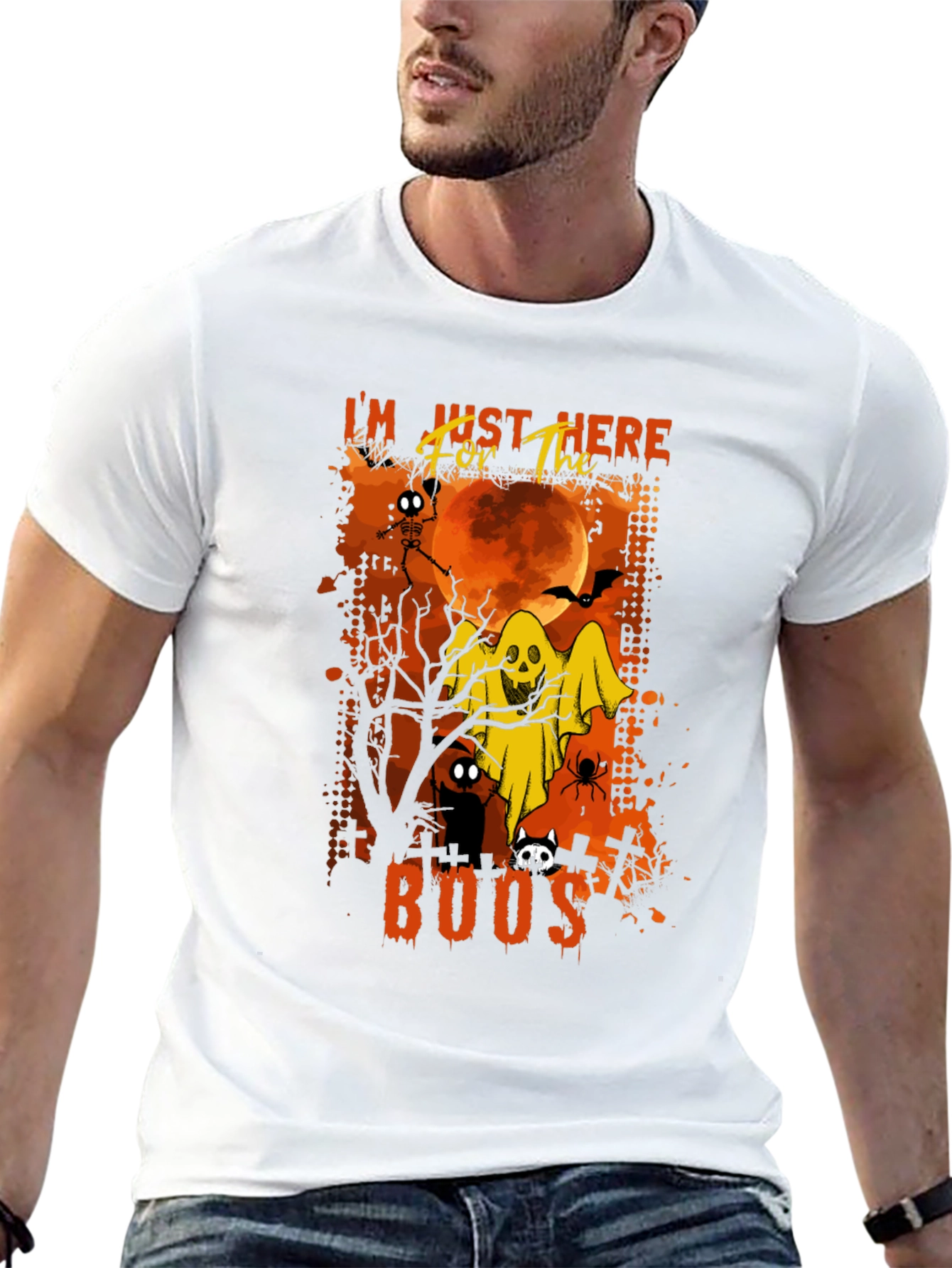 Halloween Boo Crew Graphic Tee