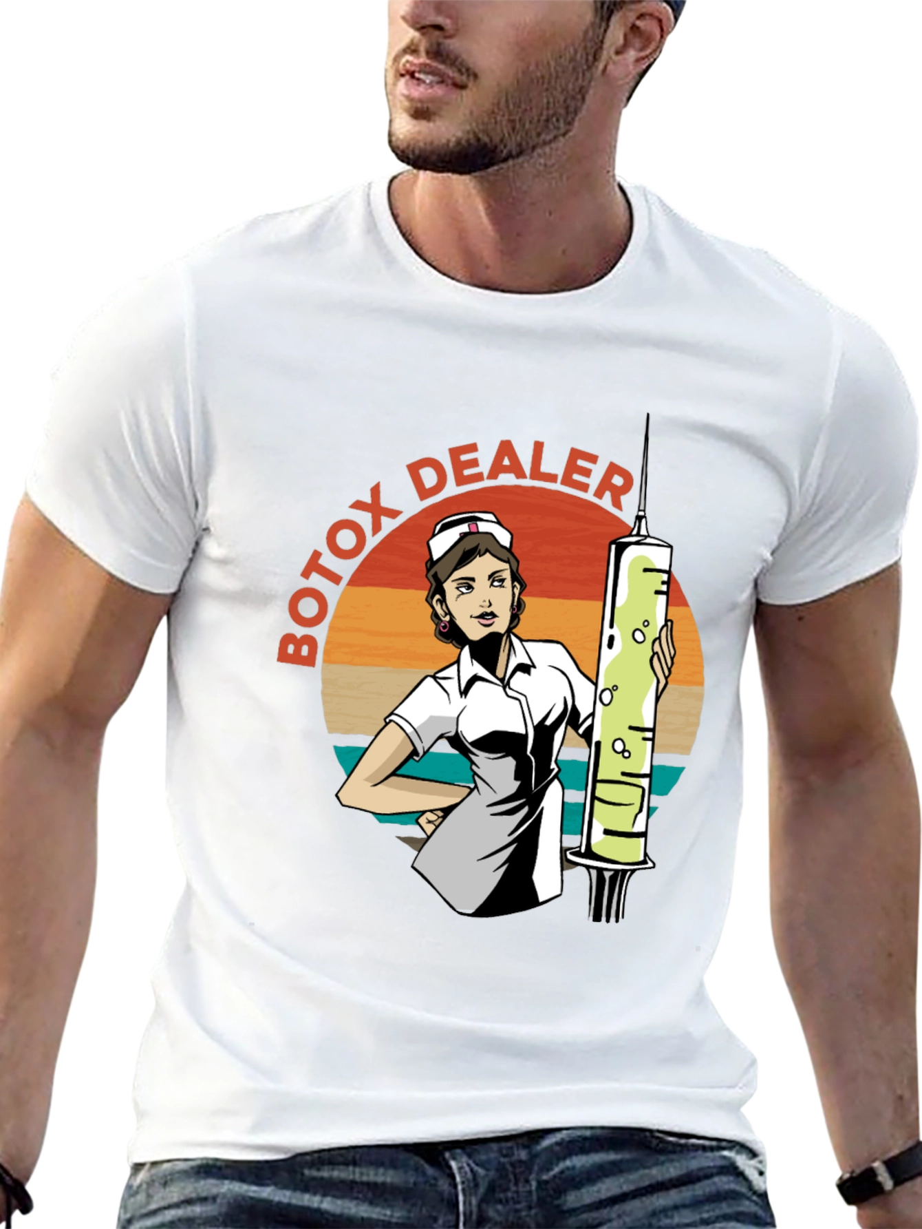 Botox Dealer T-Shirt - Novelty Graphic Tee