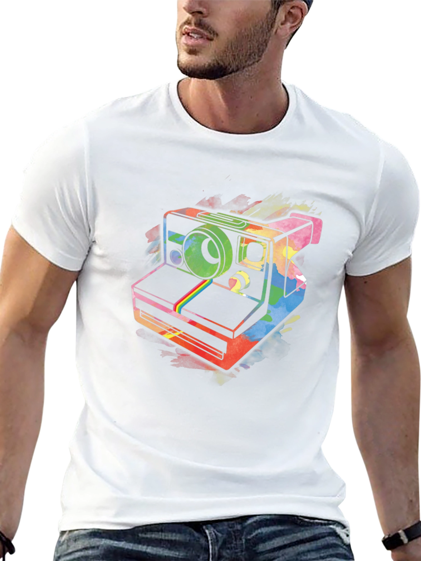 Retro Camera Graphic Tee
