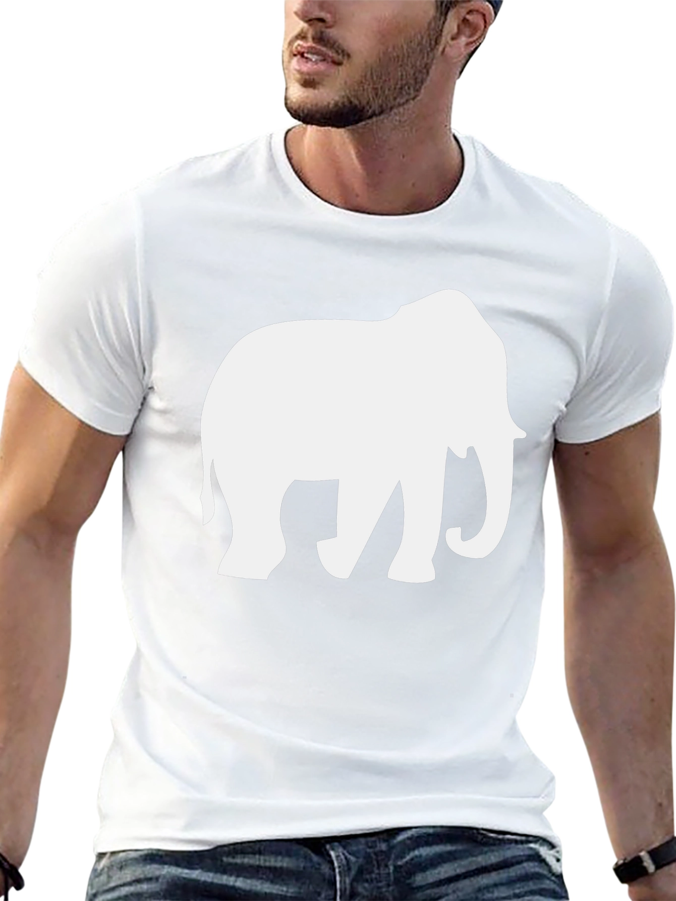 Elephant Graphic Tee - Bold Statement Shirt