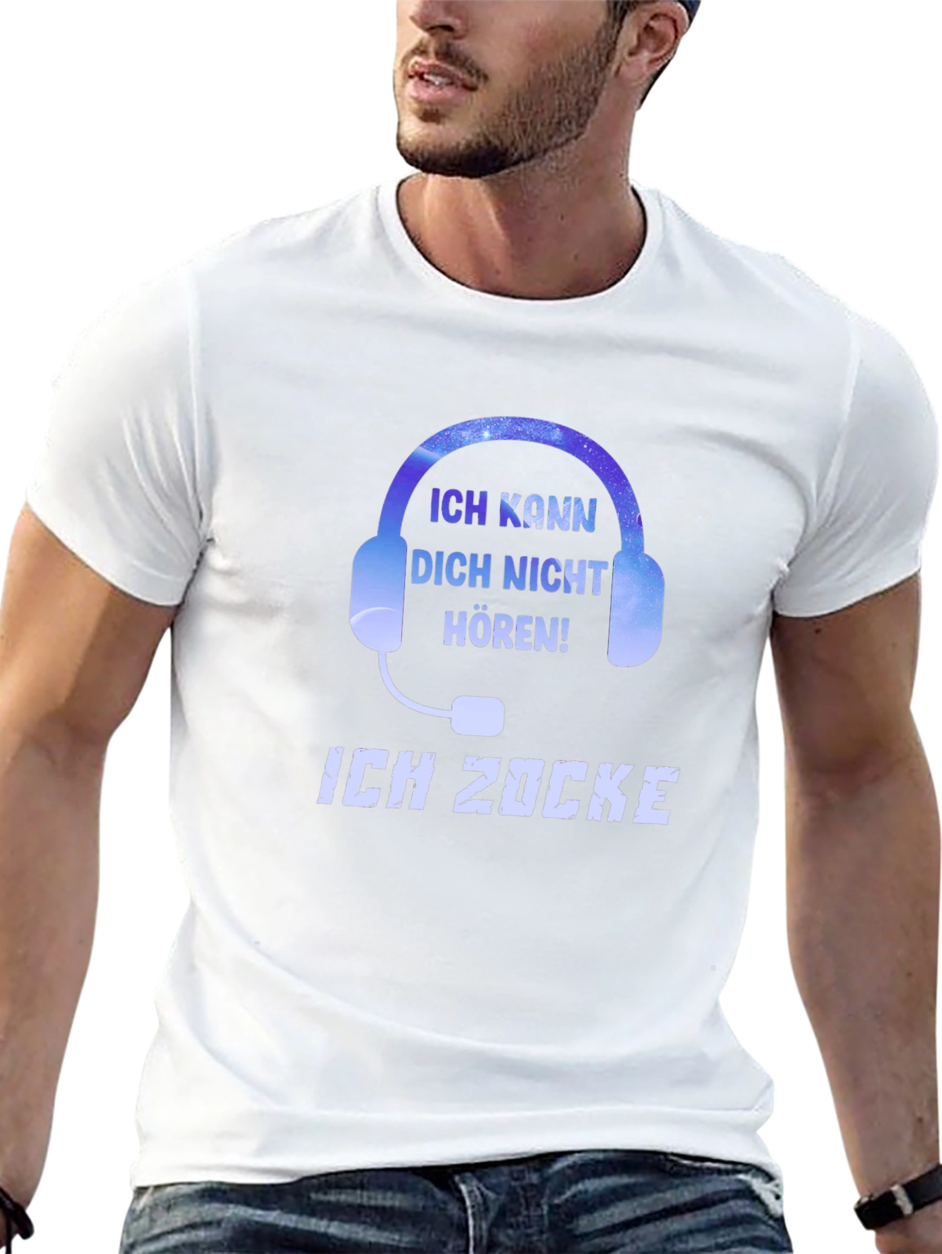 Ich Zocke Gamer T-Shirt - Cant Hear You!