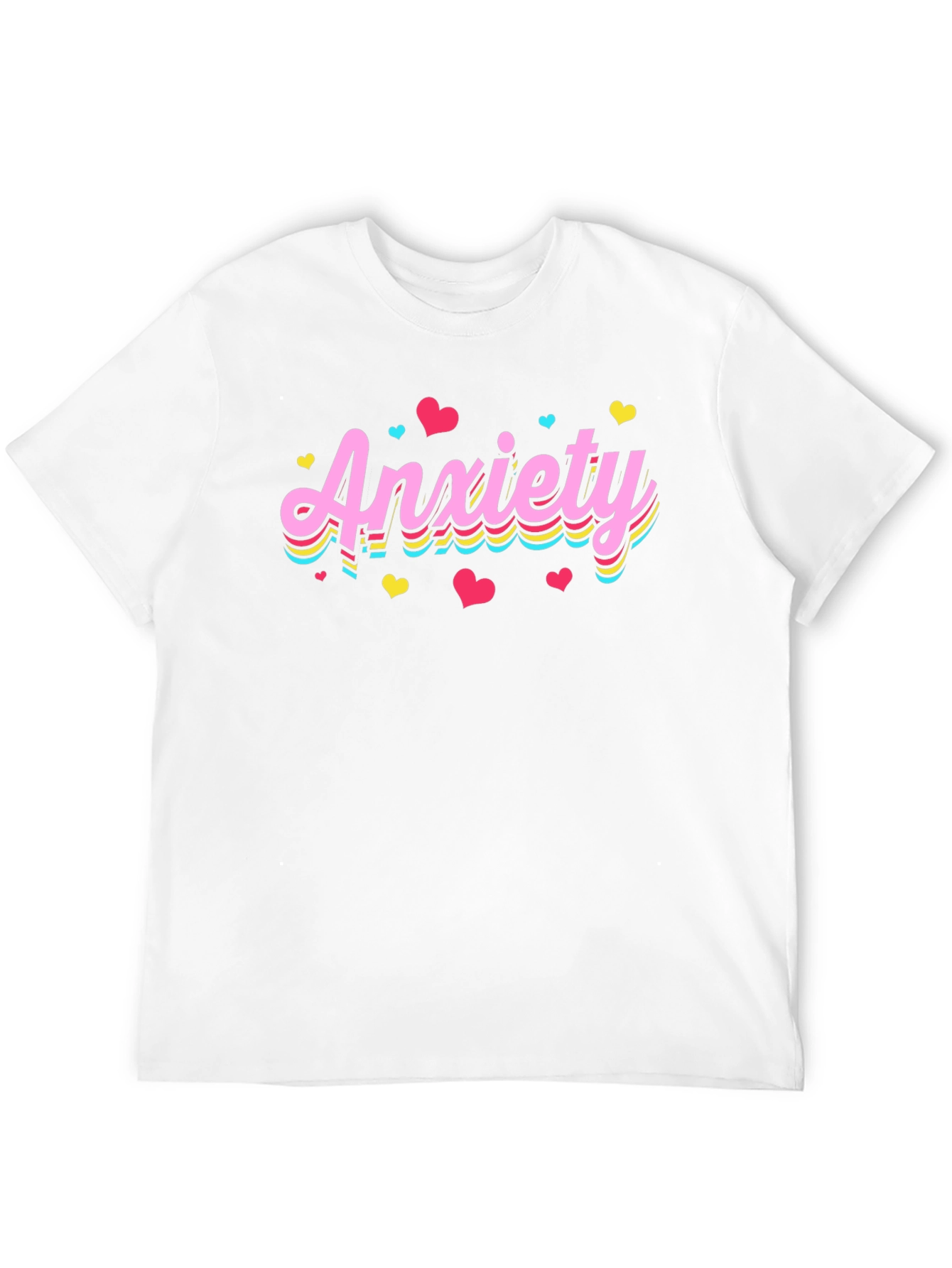 Anxiety Graphic Tee - Stylish Comfort