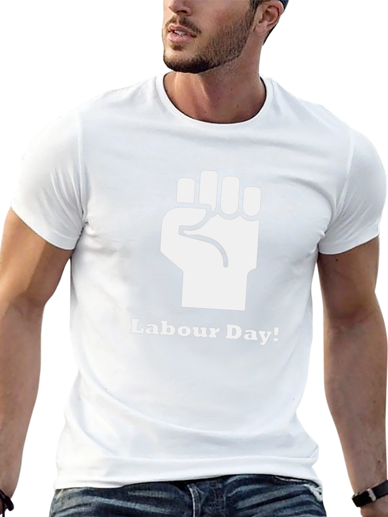 Labour Day Fist Graphic Tee