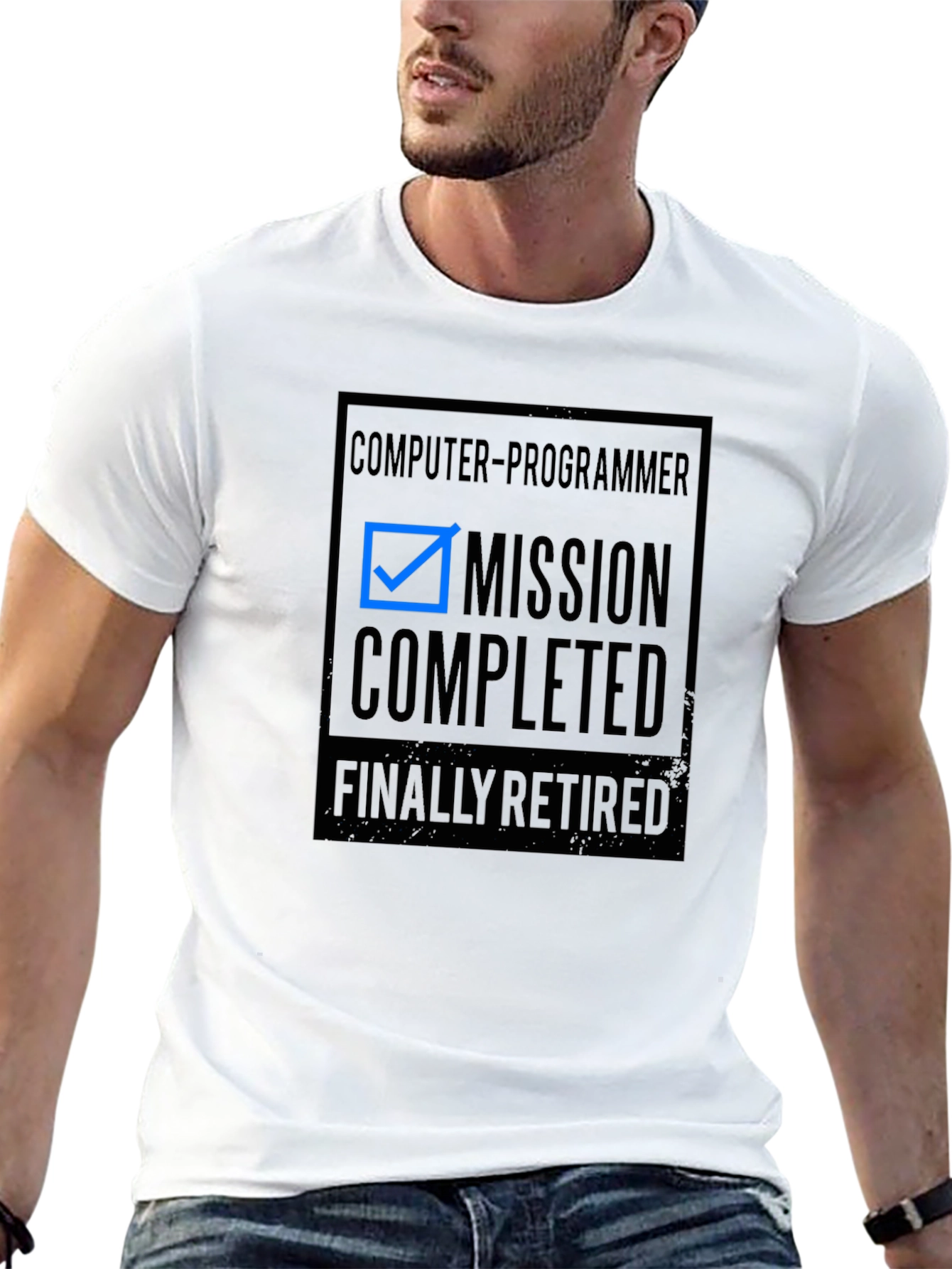 Mission Completed Retired Programmer T-Shirt