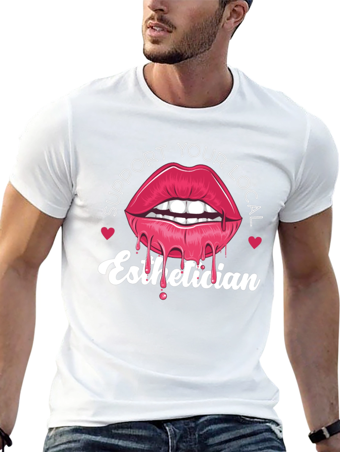 Support Your Local Esthetician Tee