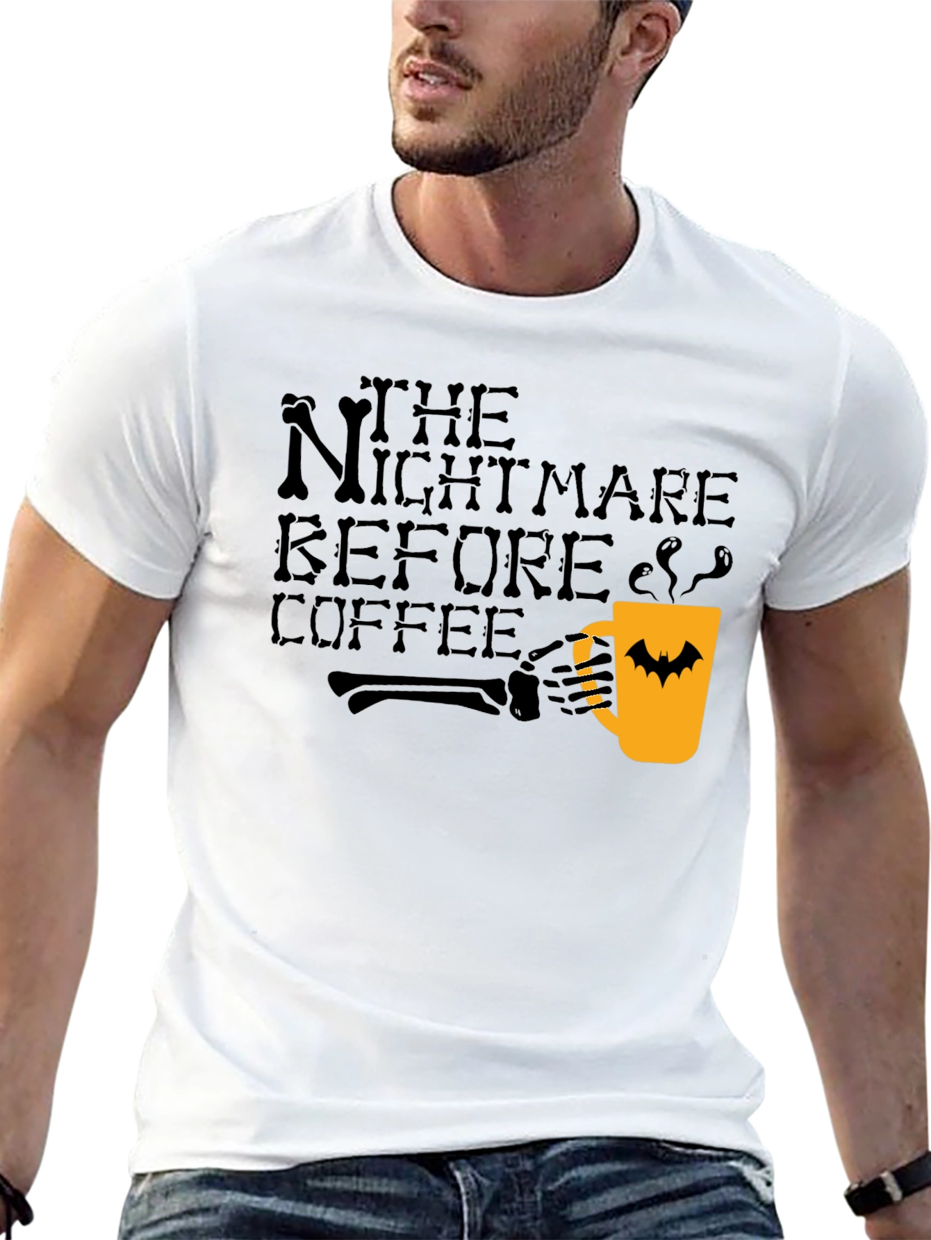 Nightmare Before Coffee Halloween T-Shirt
