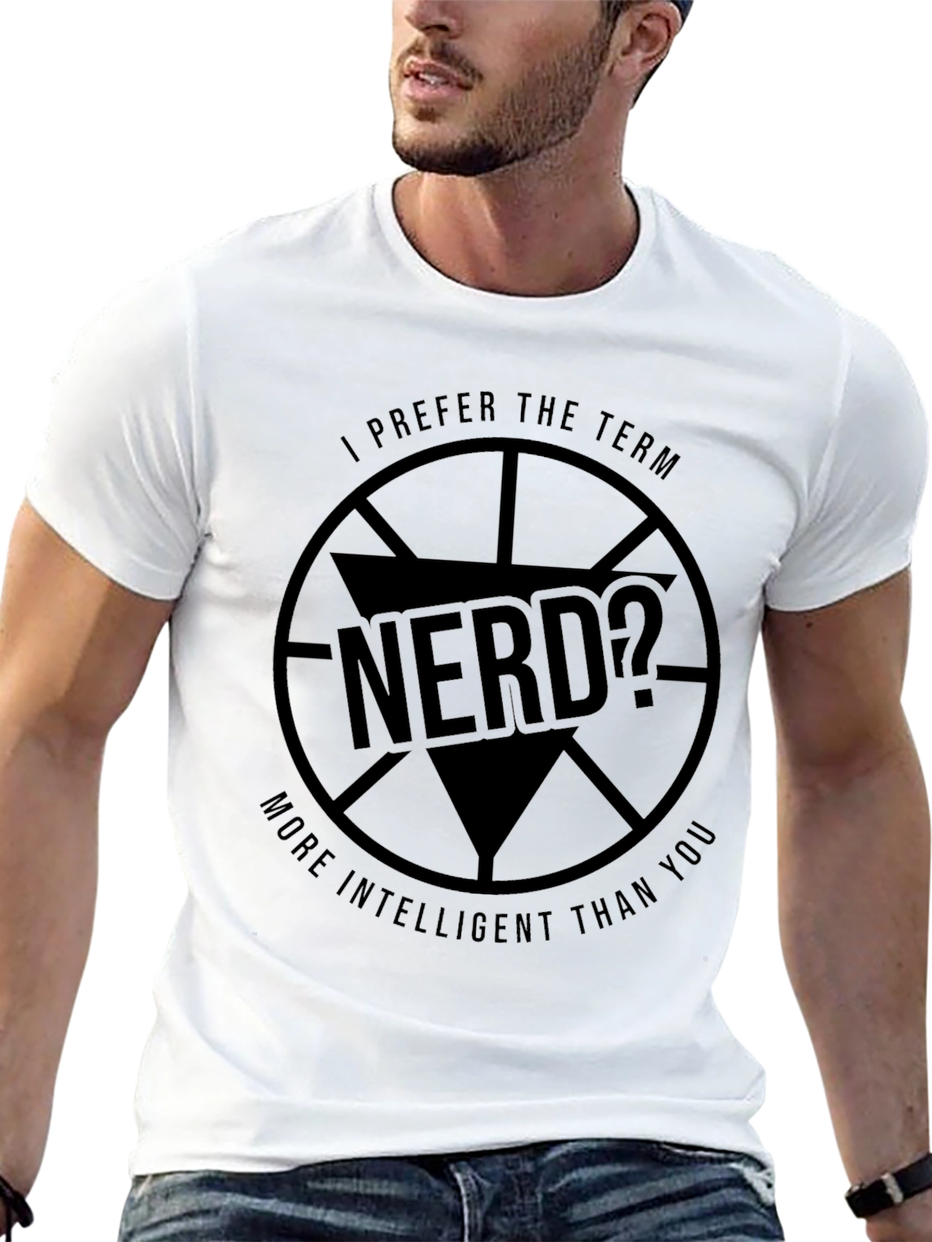 Nerd? T-Shirt - More Intelligent Than You!