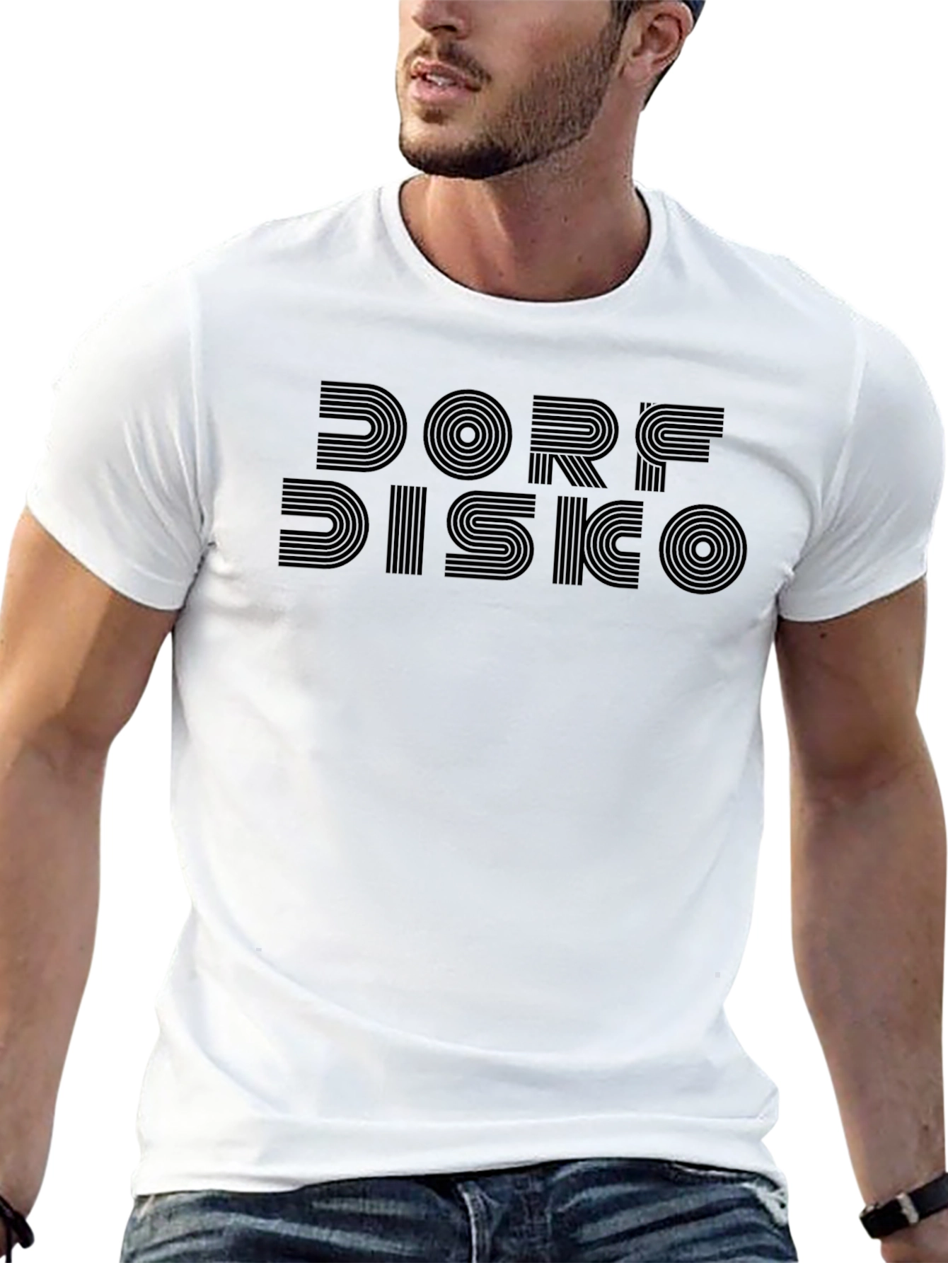 Dorf Disco Black Graphic Tee
