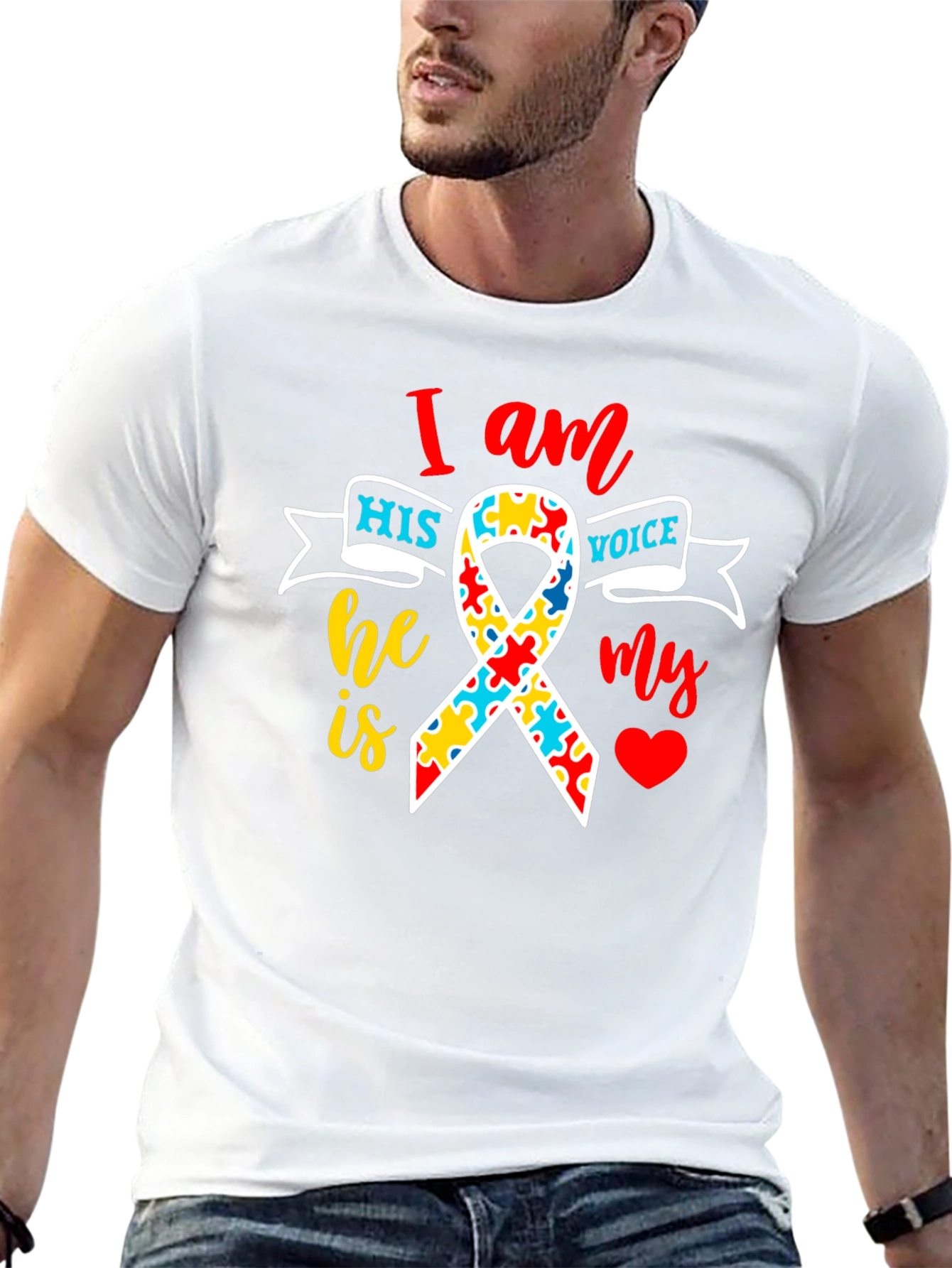 I am His Voice Autism Awareness T-Shirt