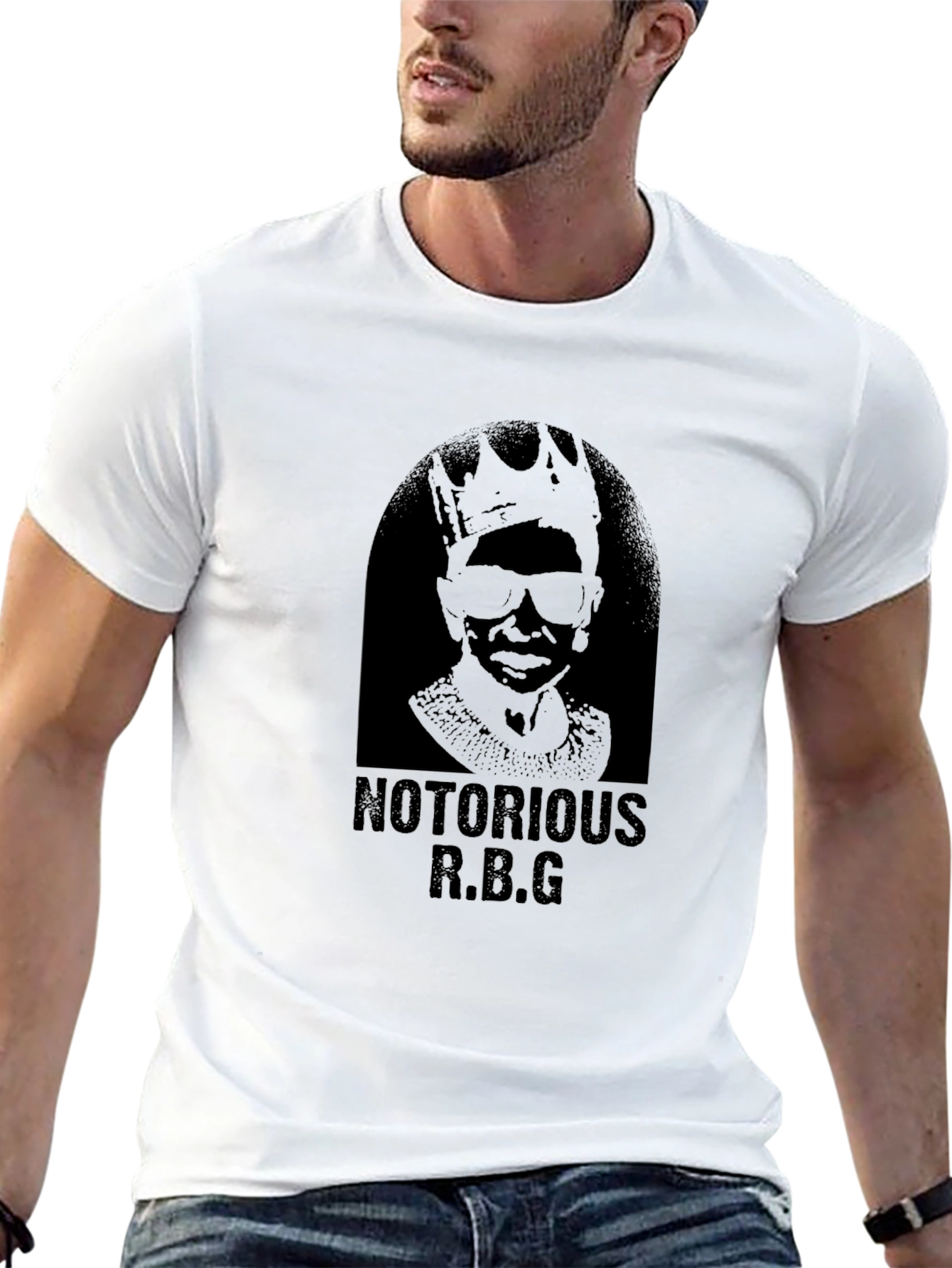 Notorious RBG T-Shirt - Black Graphic Tee