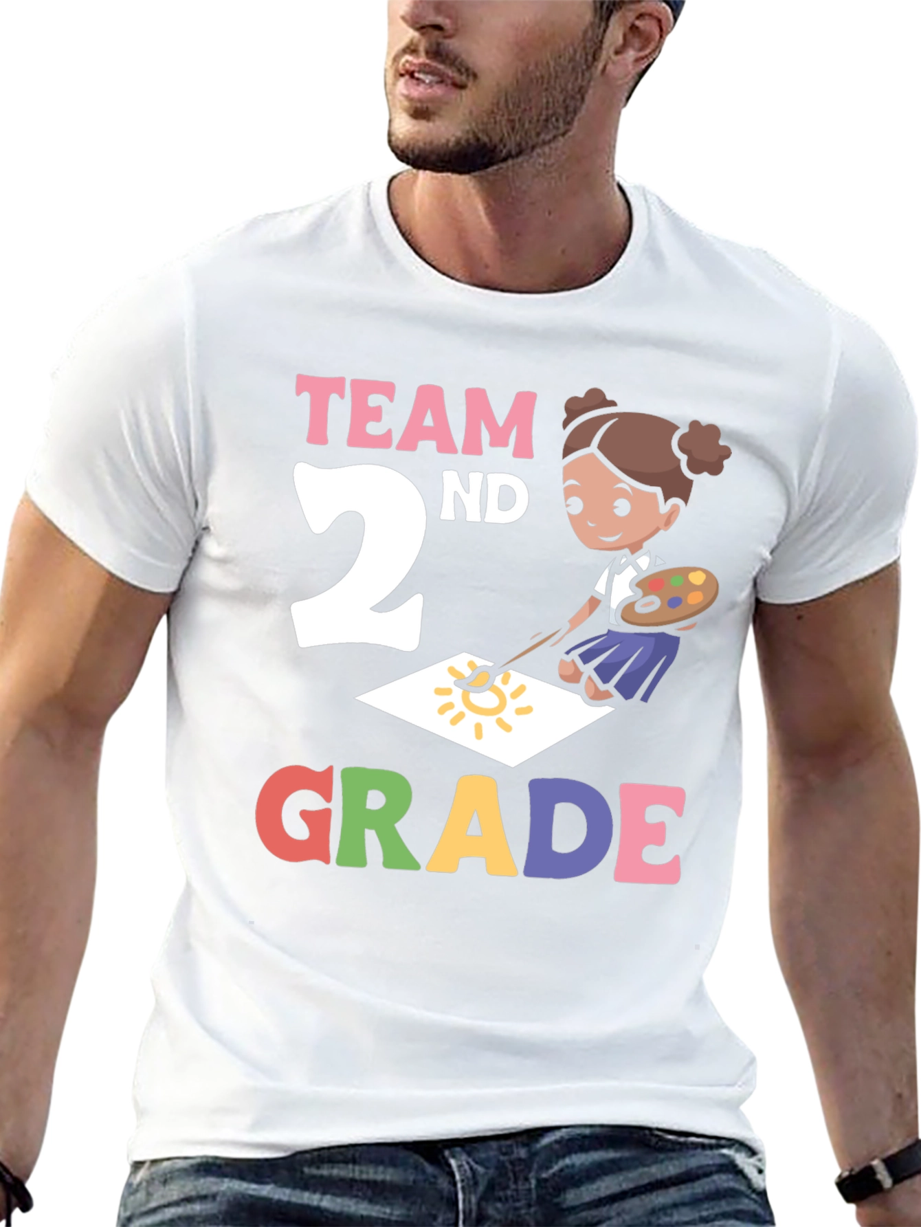 Team 2nd Grade T-Shirt - Back to School
