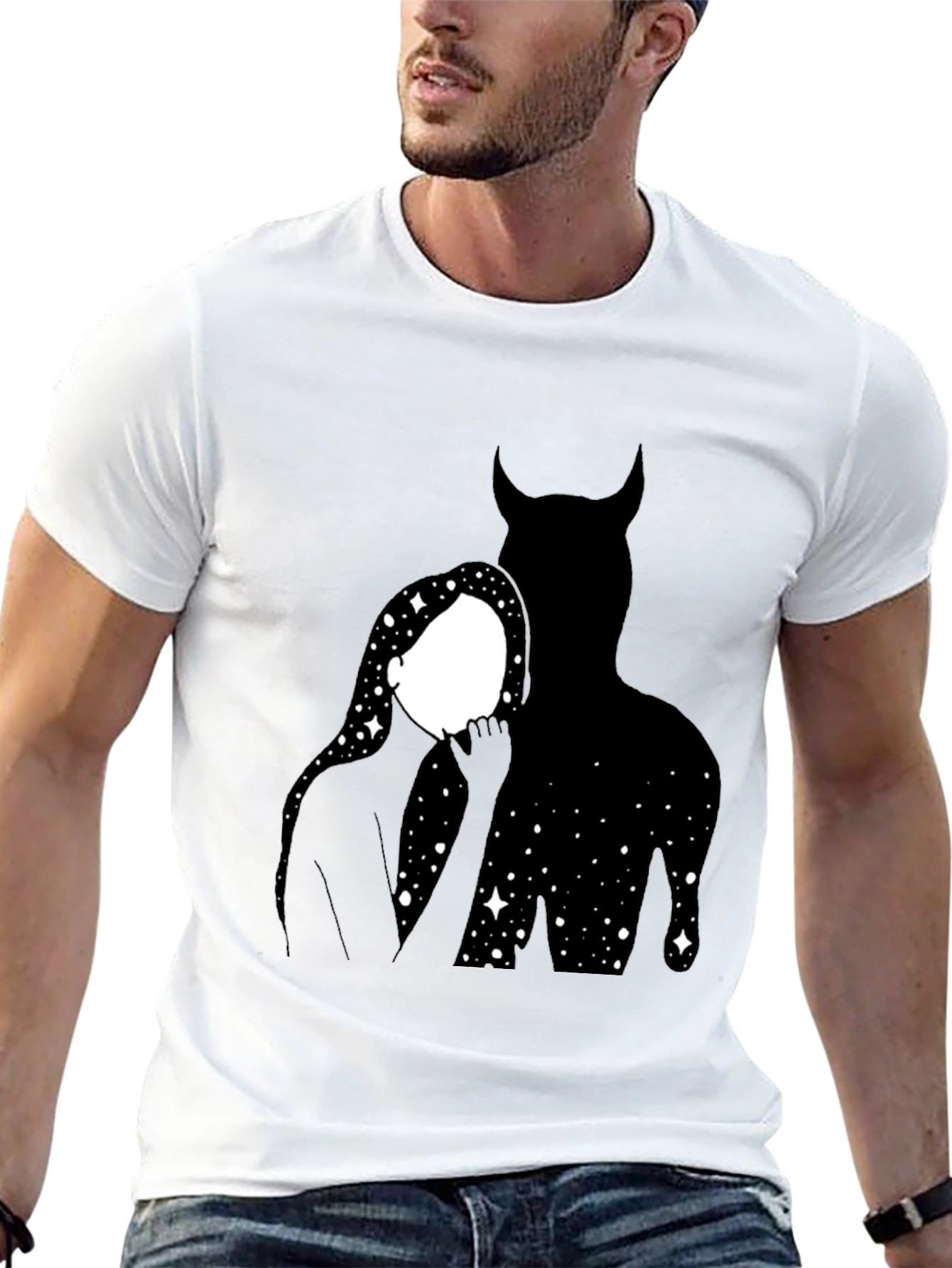 Celestial Embrace Graphic Tee